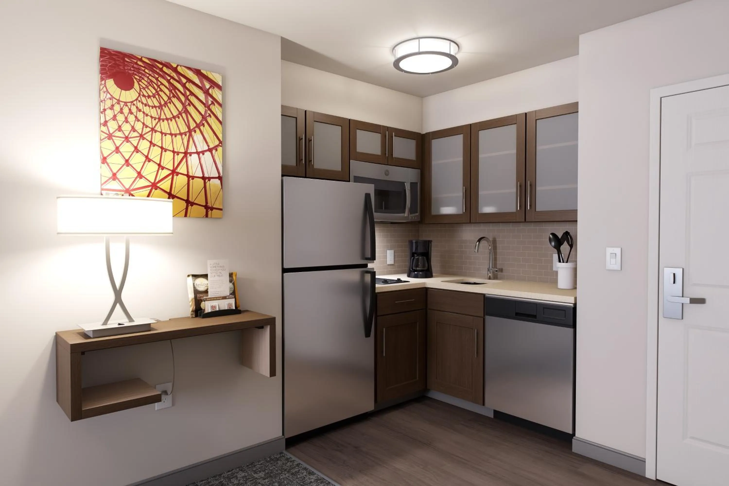 Kitchen or kitchenette in Staybridge Suites Charlottesville Airport by IHG