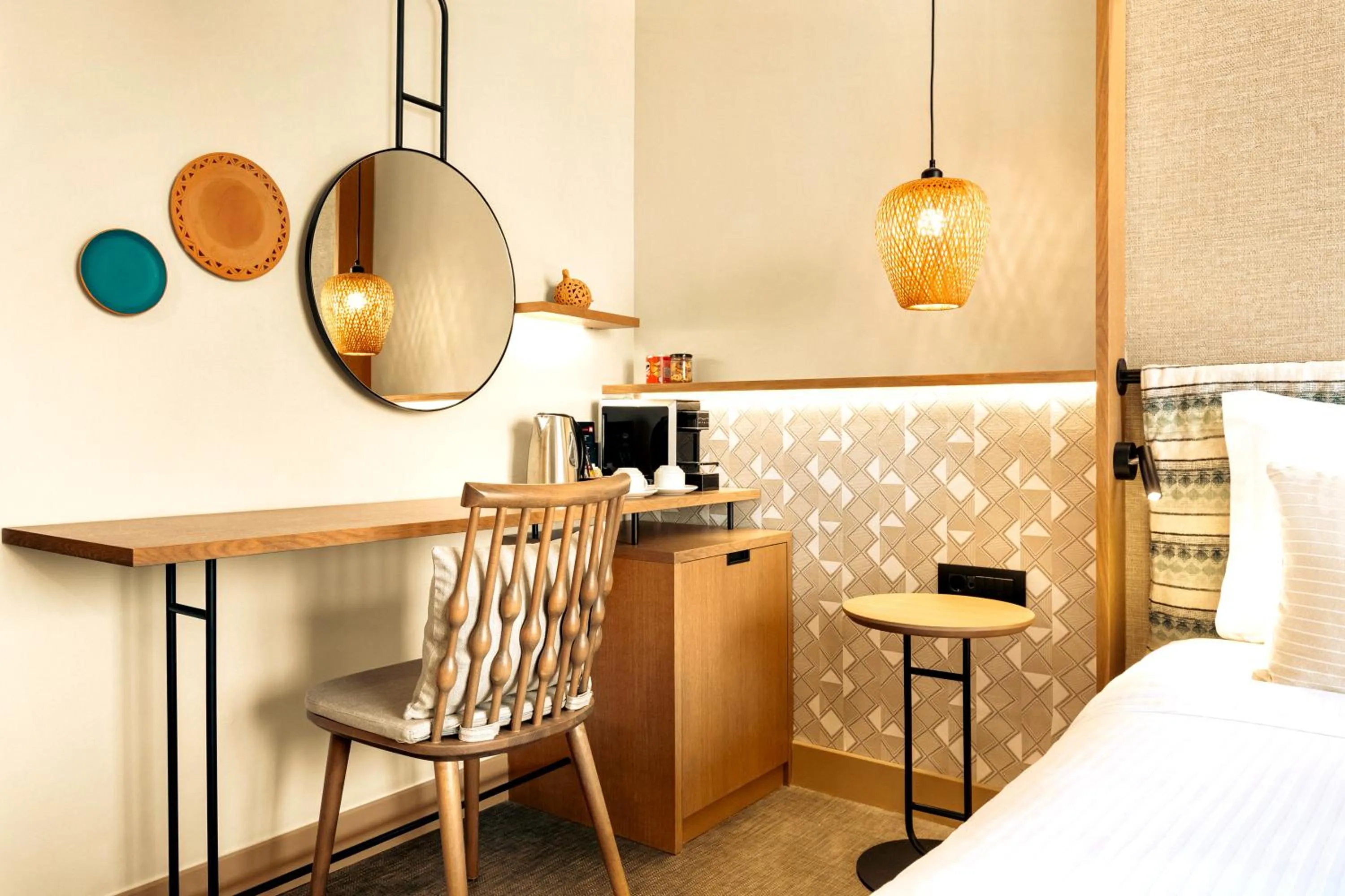 Bed in Zeus Eleva Mirabello Bay