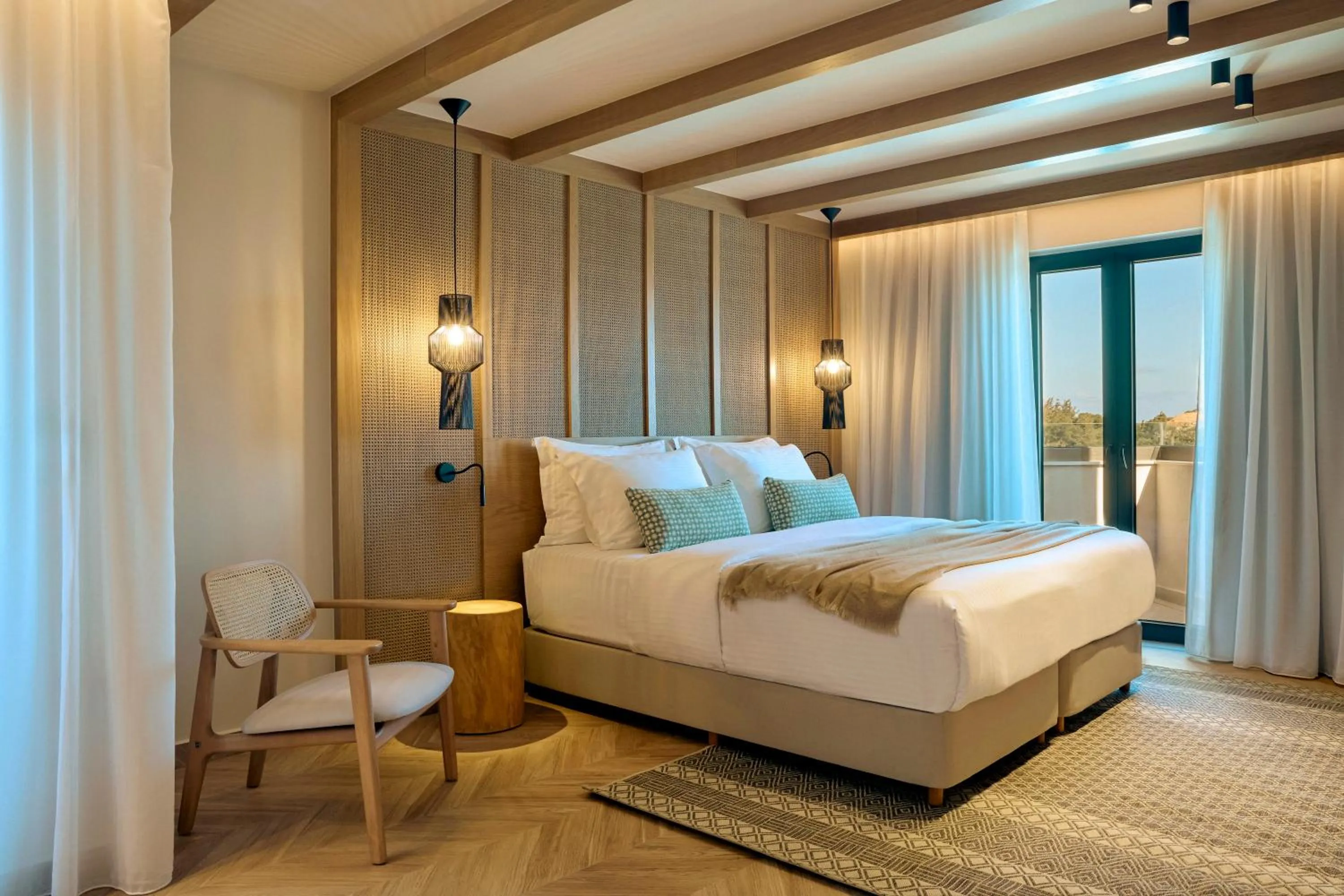 Bed in Zeus Eleva Mirabello Bay