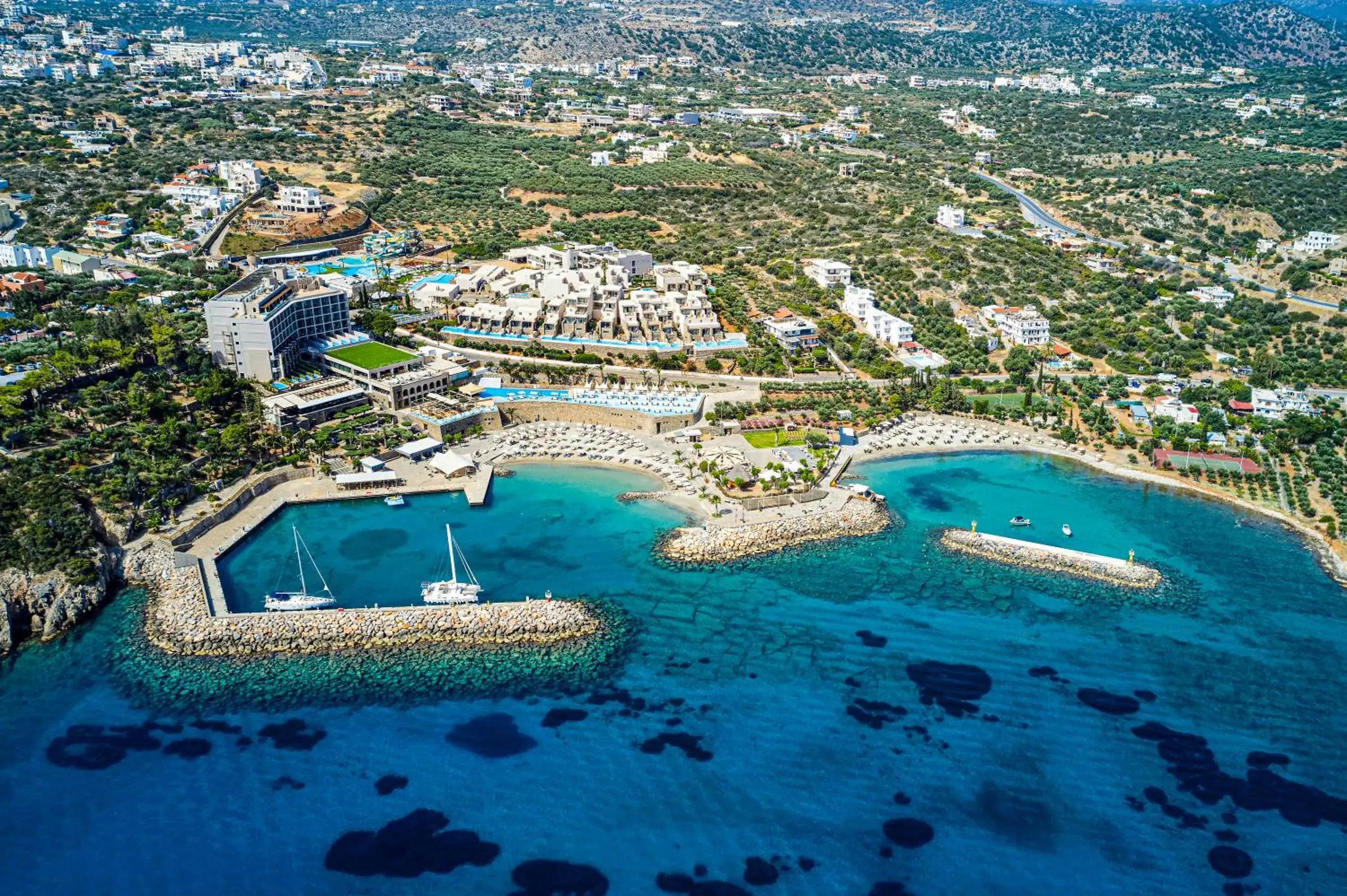 Property building in Wyndham Grand Crete Mirabello Bay Property building in Wyndham Grand Crete Mirabello Bay