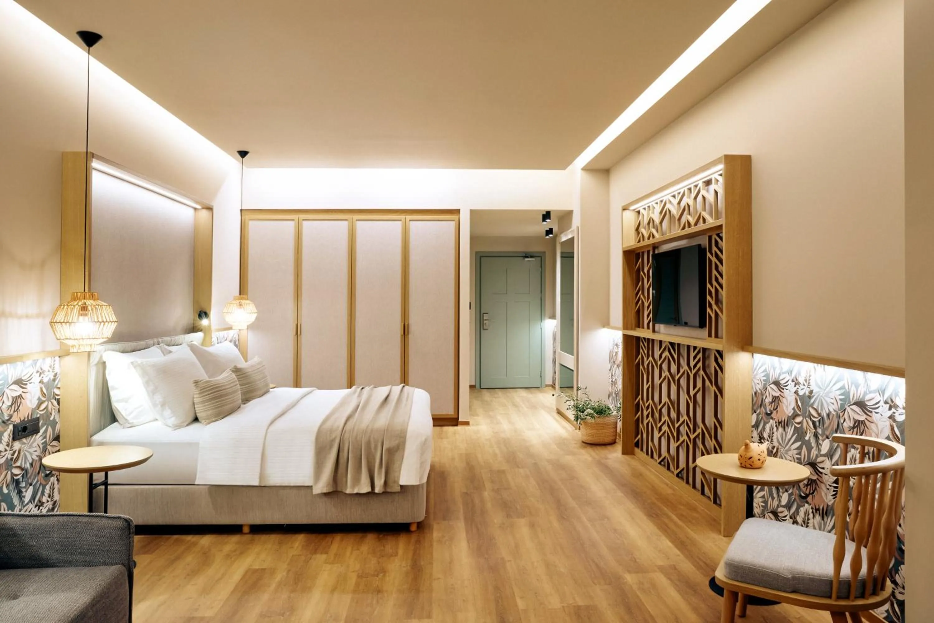 Bed in Zeus Eleva Mirabello Bay