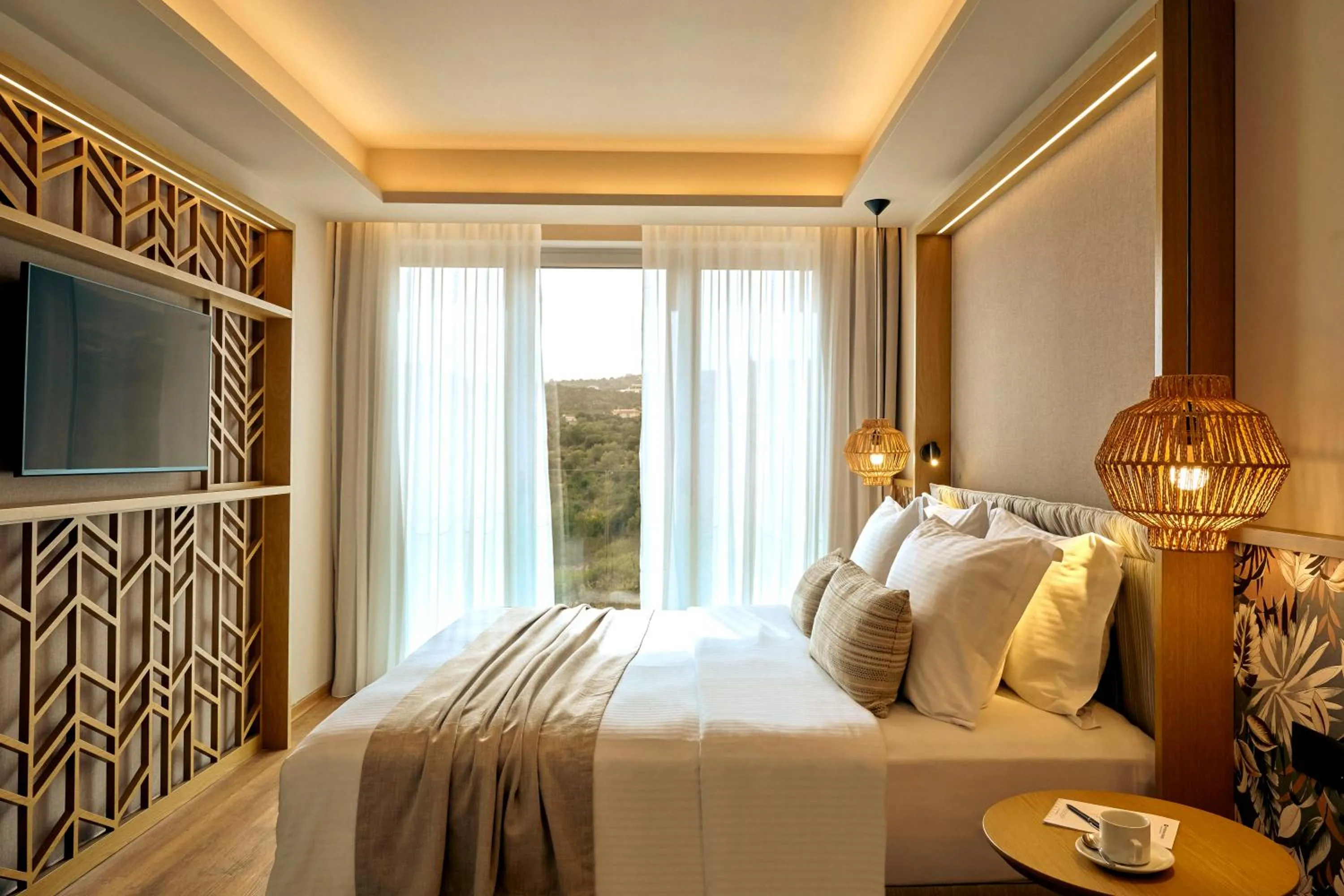 Bed in Zeus Eleva Mirabello Bay