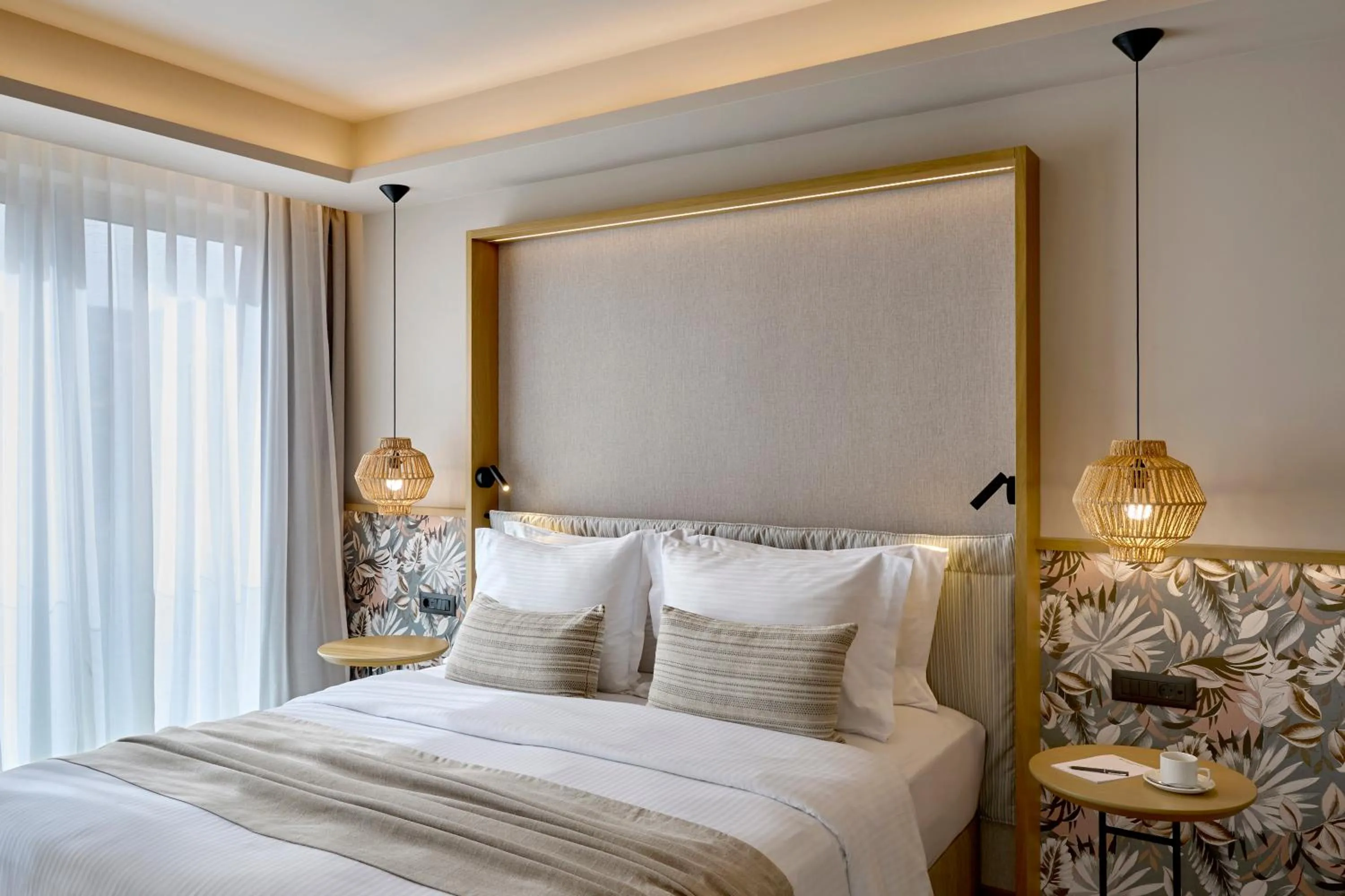 Bedroom, Bed in Wyndham Grand Crete Mirabello Bay