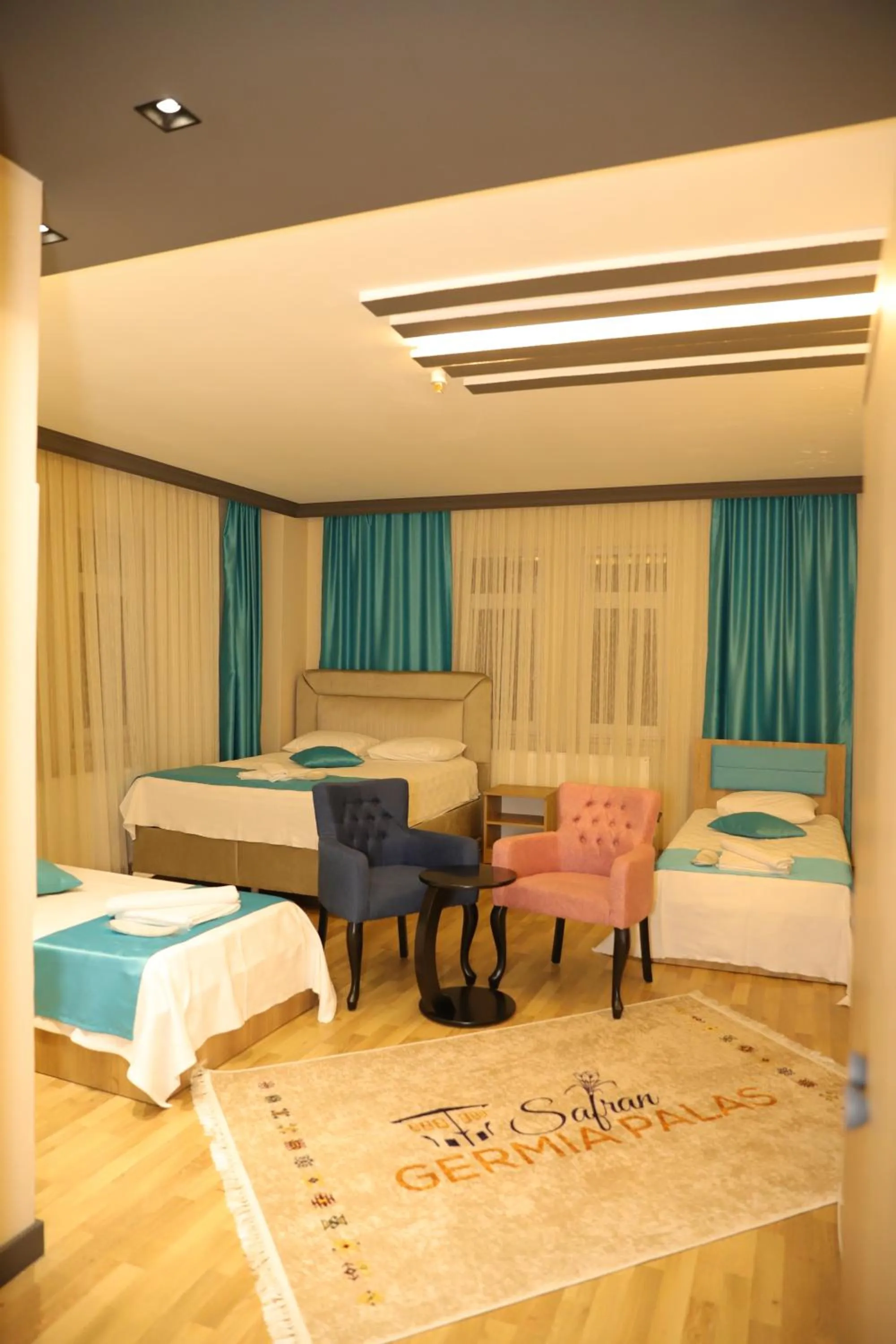 Bed in SAFRAN GERMİA PALaS