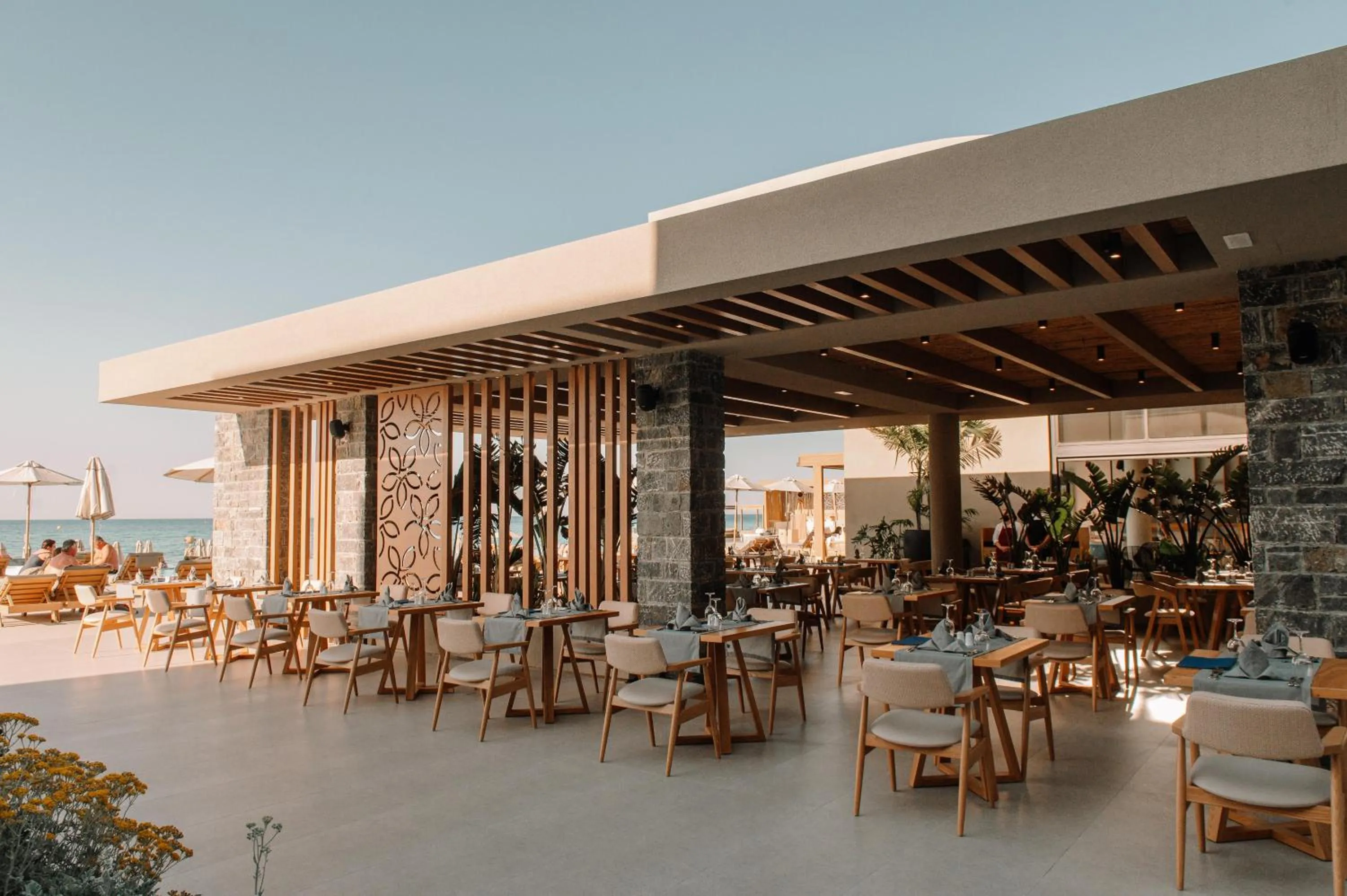 Restaurant/places to eat in Unique Blue! Resort and Villas Adults Only