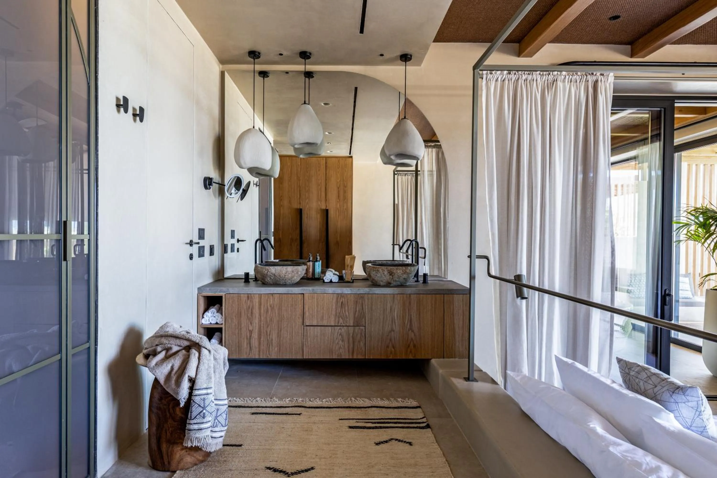 Bathroom in Unique Blue! Resort and Villas Adults Only