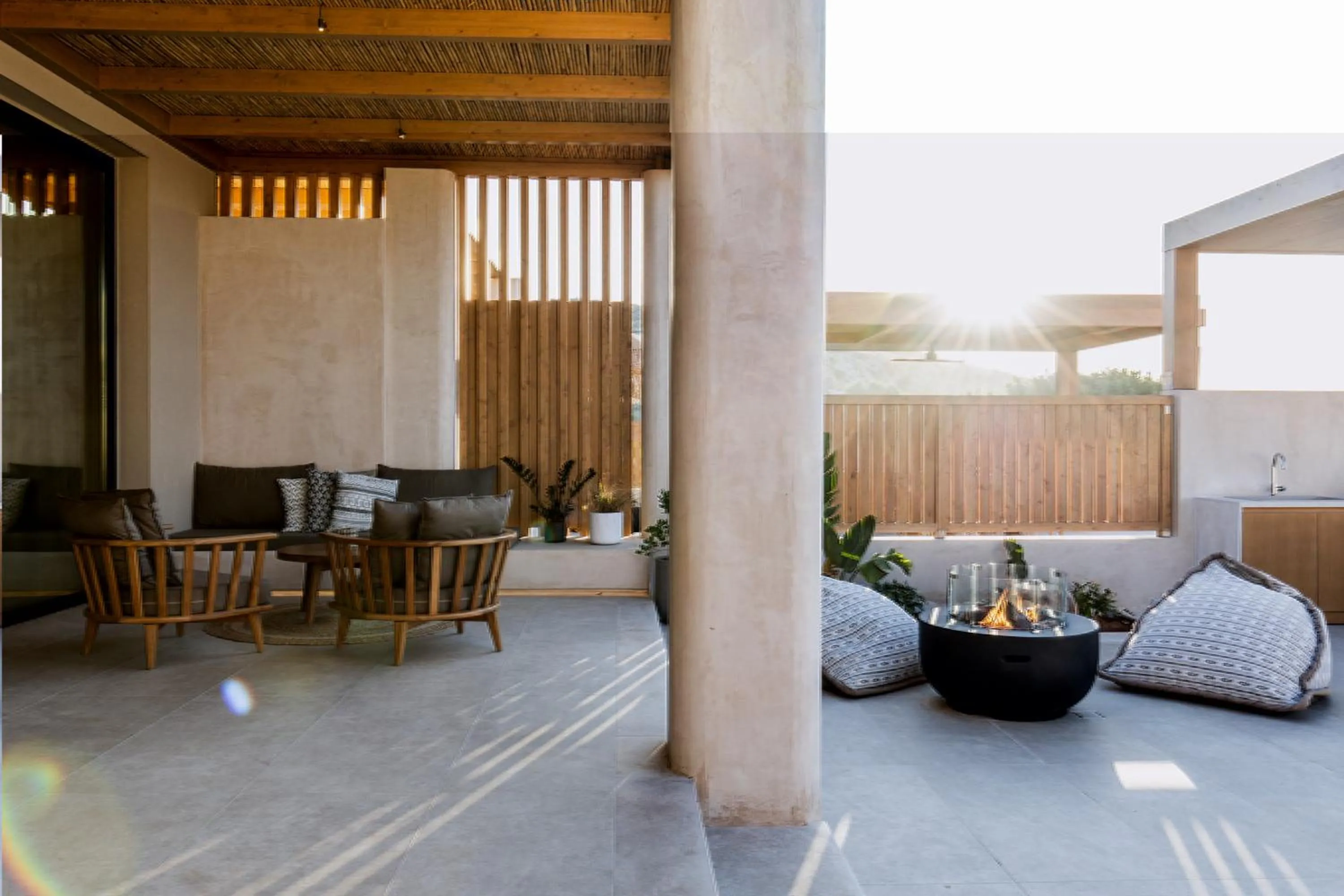 Balcony/Terrace in Unique Blue! Resort and Villas Adults Only