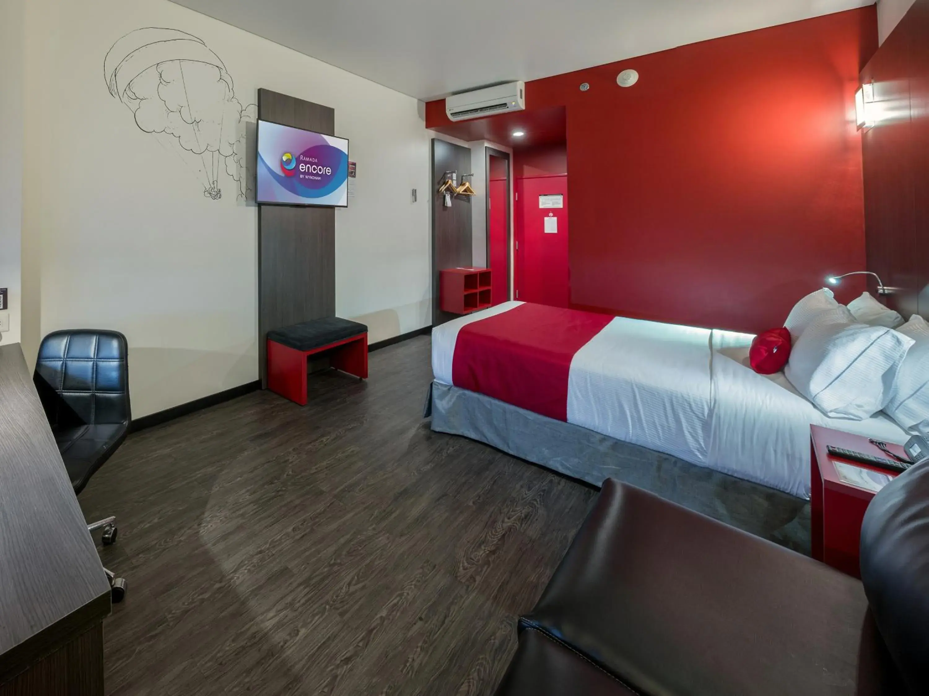 Queen Room - Disability Access/Non-Smoking in Ramada Encore by Wyndham Guadalajara Sur Queen Room - Disability Access/Non-Smoking in Ramada Encore by Wyndham Guadalajara Sur