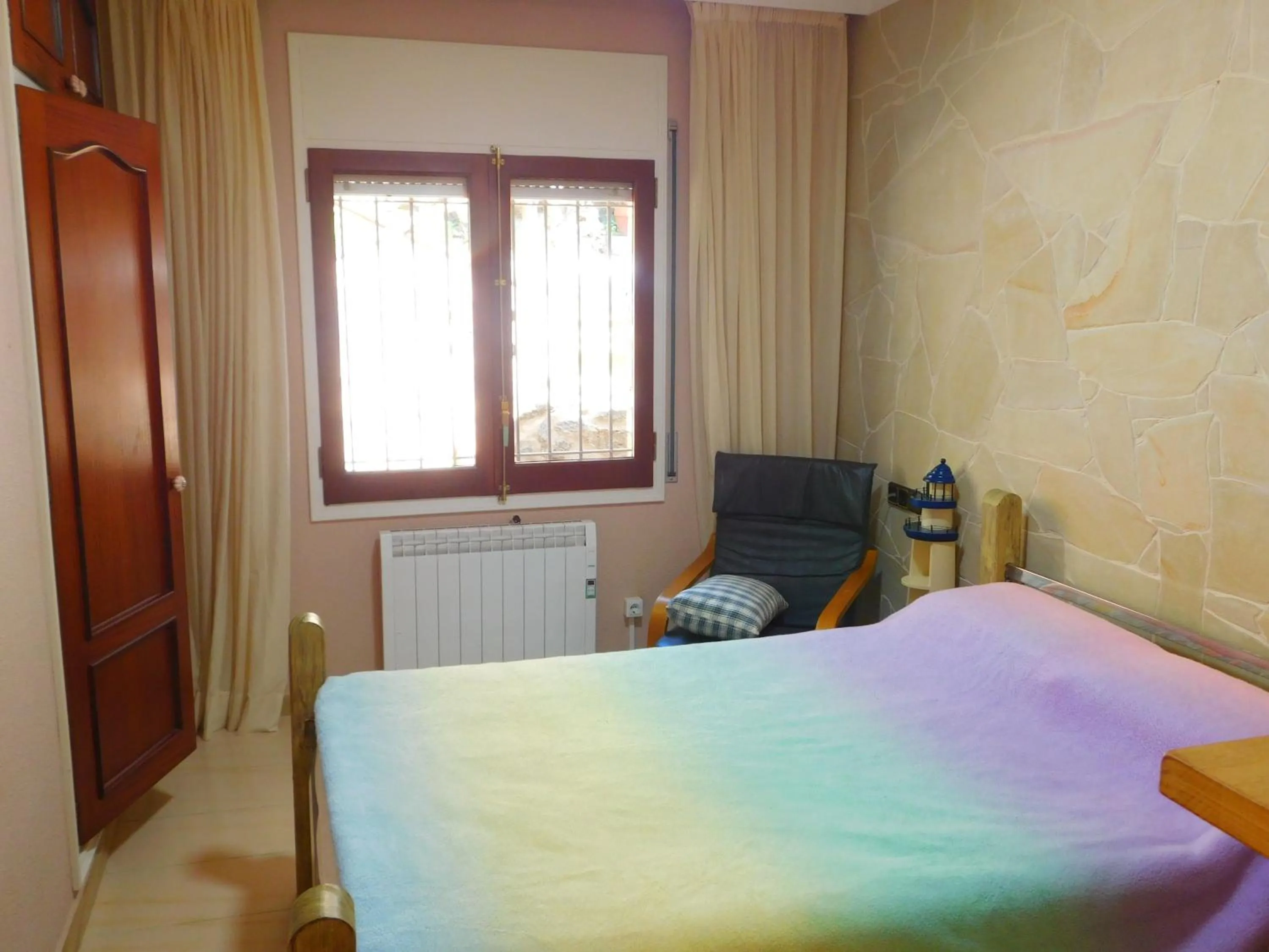 Bed in GMID IMMO Casa Canyelles