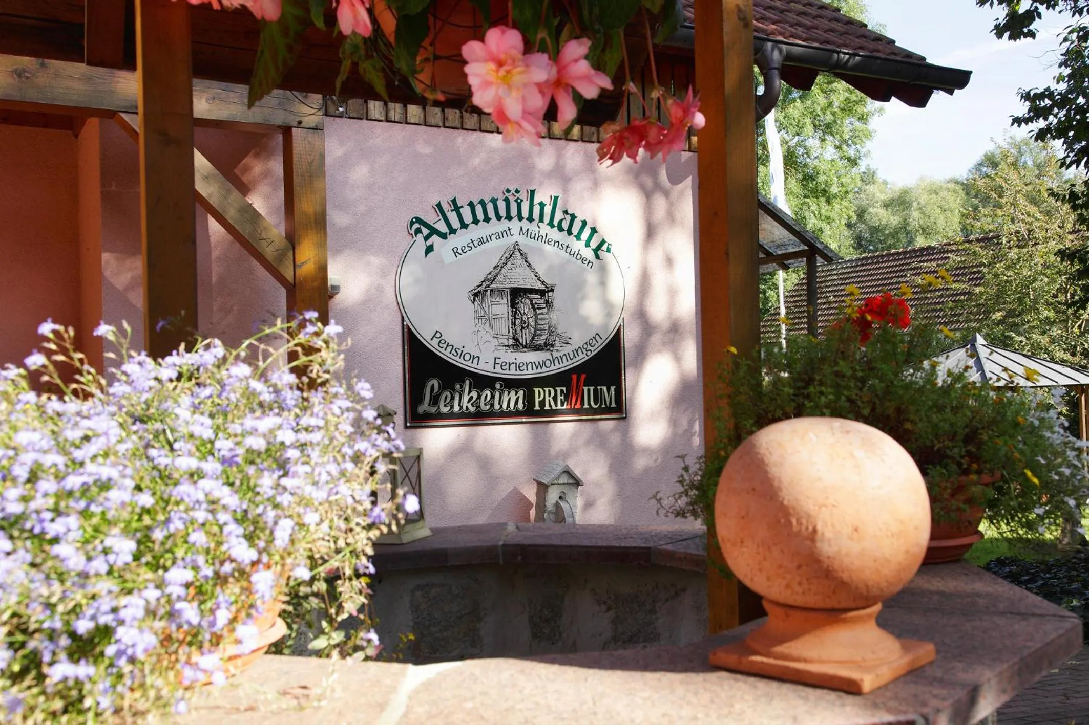 Decorative detail in Land- und Aktivhotel Altmühlaue