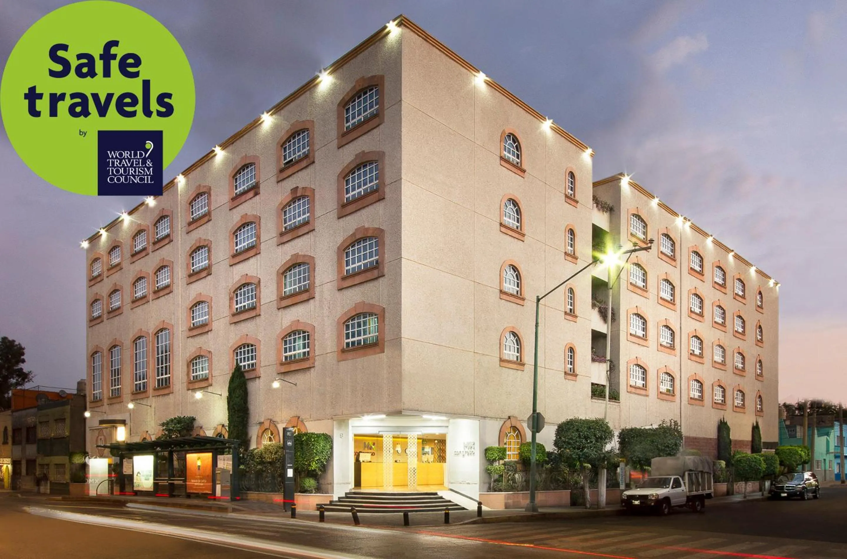 Property building in Hotel MX congreso CDMX, Trademark Collection by Wyndham