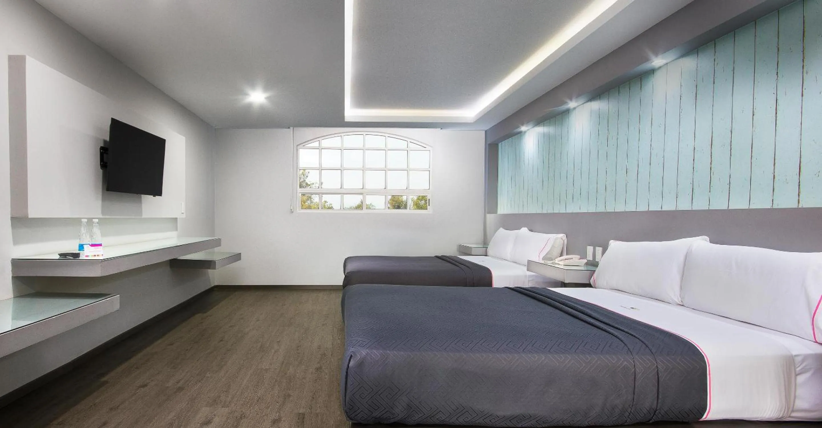 Bed in Hotel MX congreso CDMX, Trademark Collection by Wyndham