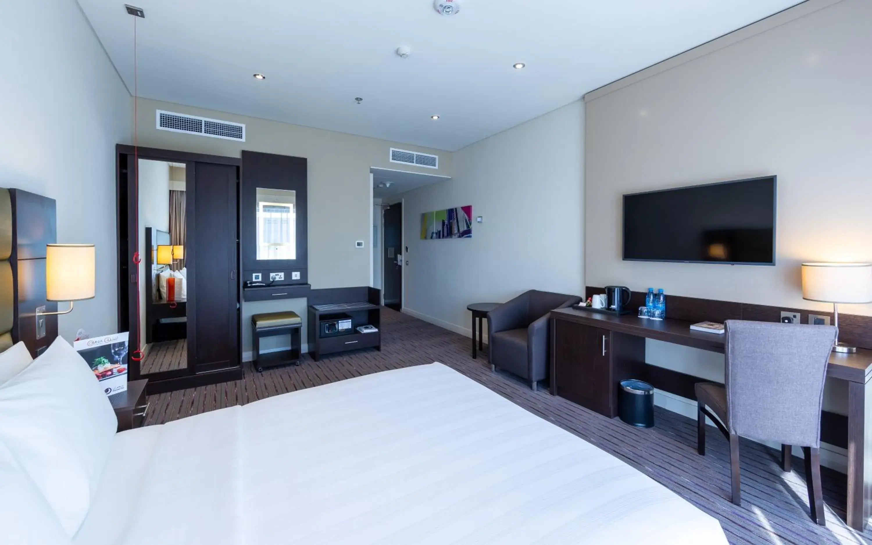 Coffee/tea facilities, Bed in Premier Inn Doha Airport Coffee/tea facilities, Bed in Premier Inn Doha Airport