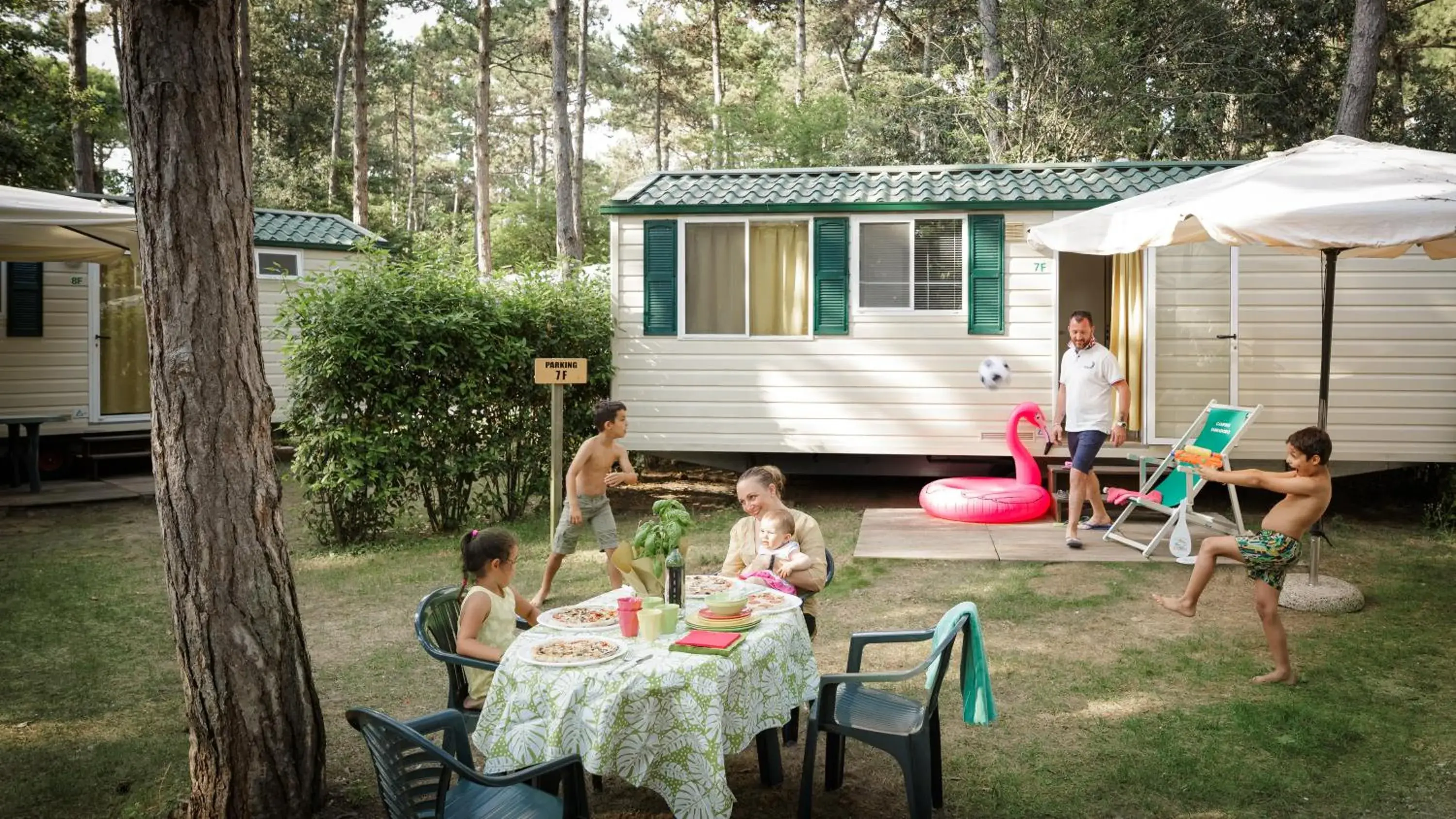 Mobile Home Family Dependence in Camping Sabbiadoro Mobile Home Family Dependence in Camping Sabbiadoro