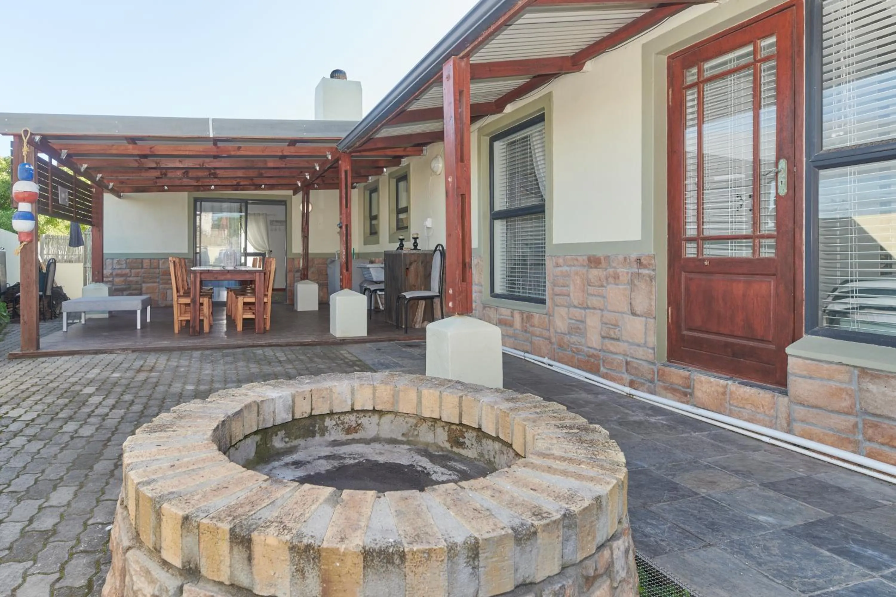 Patio in Fraai Uitzicht Struisbaai