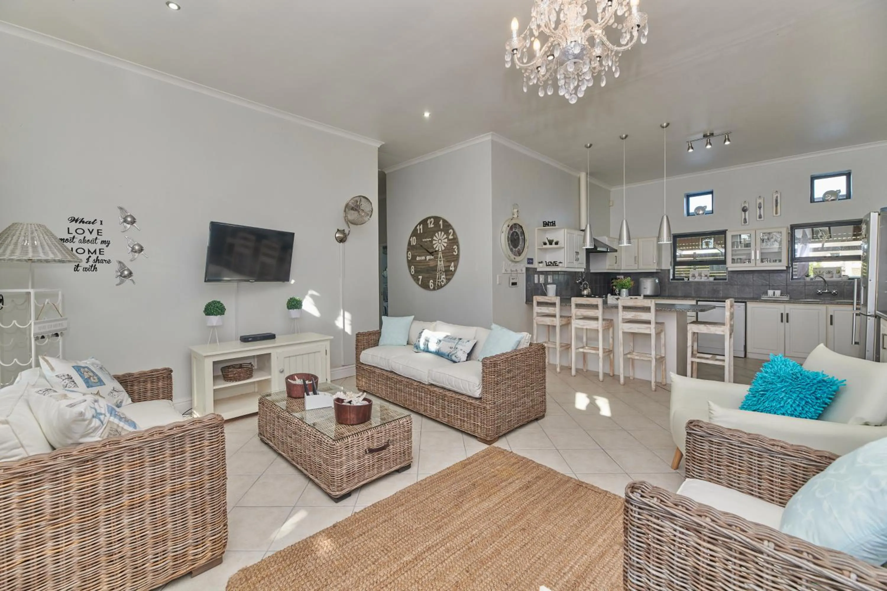 Living room in Fraai Uitzicht Struisbaai