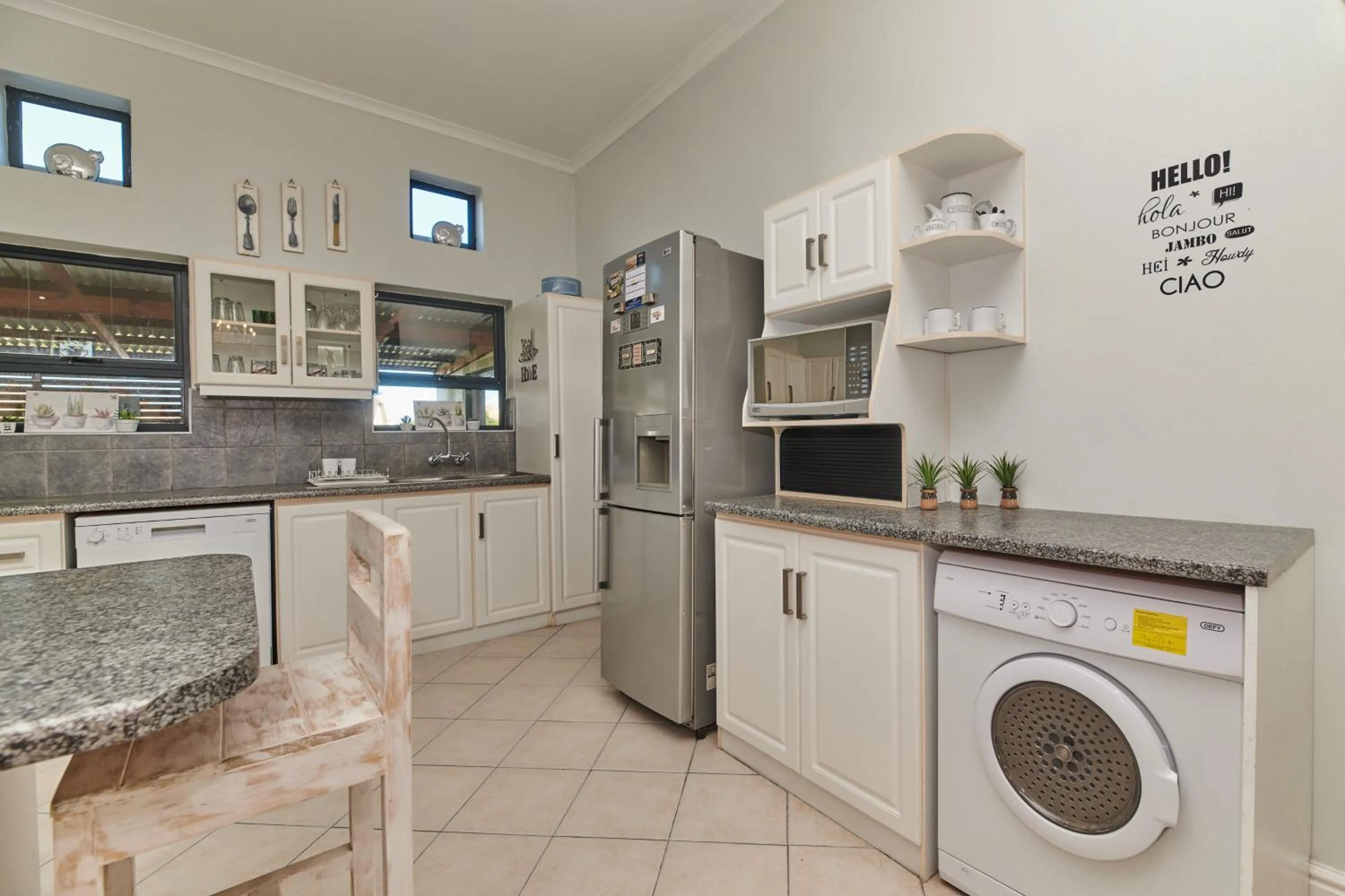 Kitchen or kitchenette in Fraai Uitzicht Struisbaai