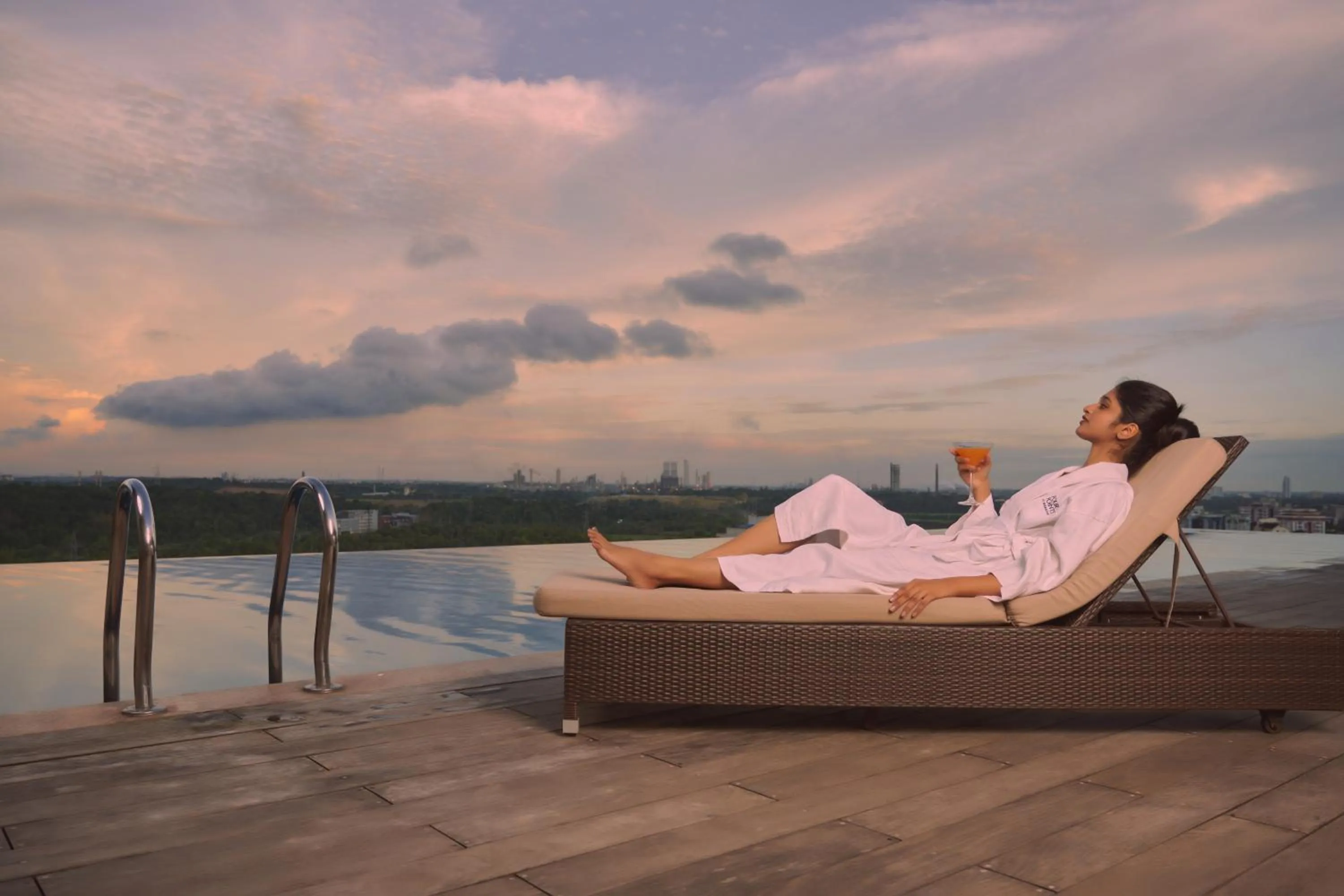 Pool view in Four Points by Sheraton Kochi Infopark