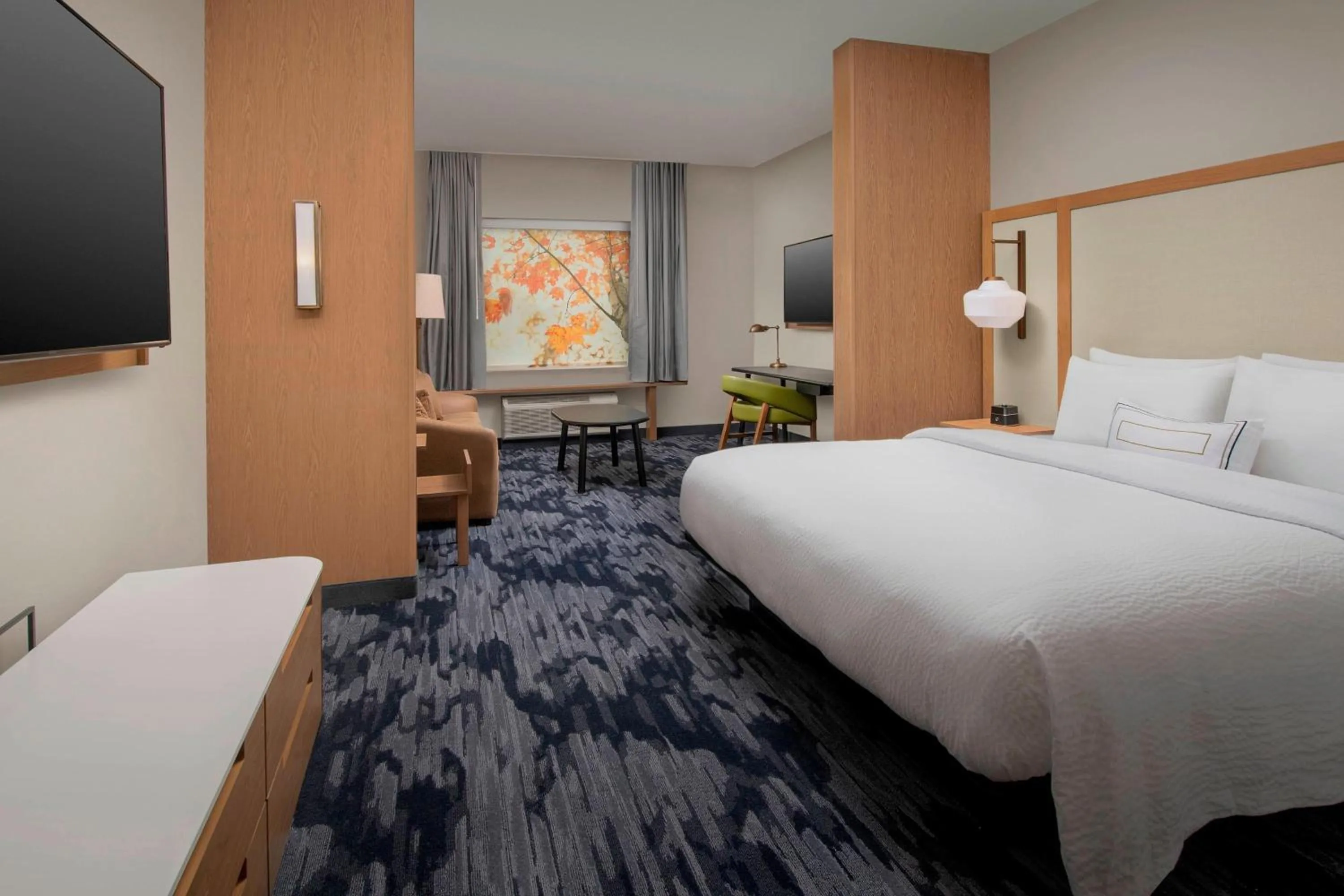 Bedroom, Bed in Fairfield Inn & Suites by Marriott Miami Airport West/Doral