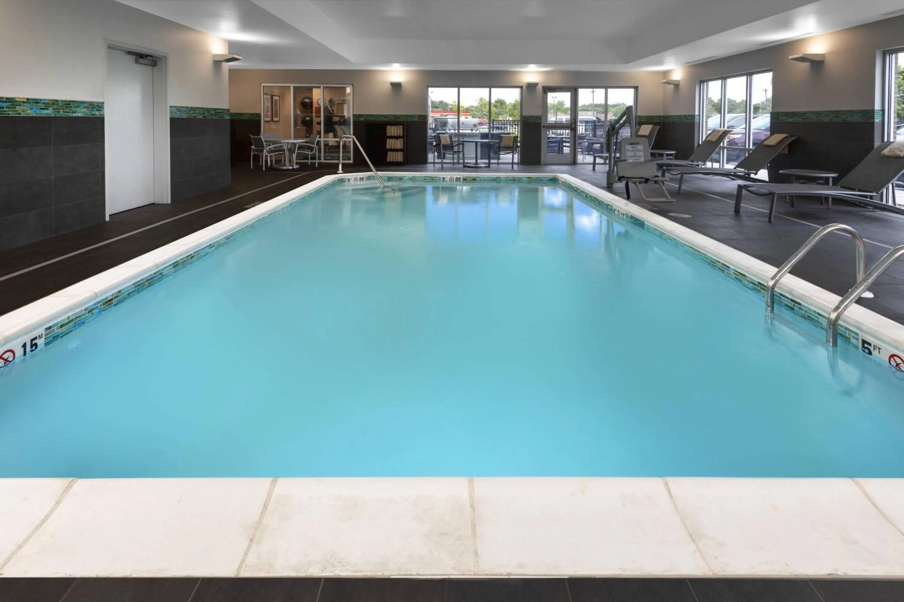 Swimming pool in TownePlace Suites by Marriott St. Louis Edwardsville, IL