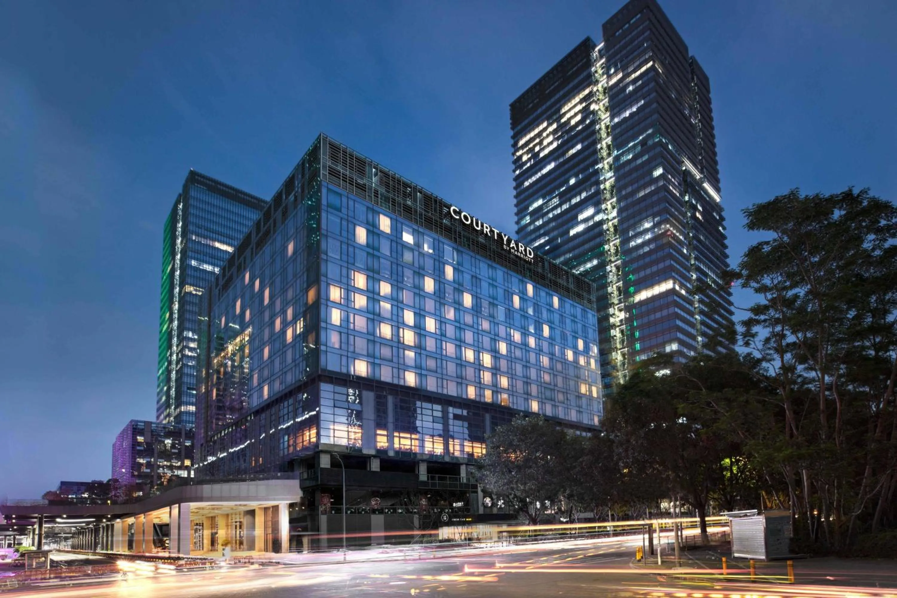 Property building in Courtyard by Marriott Shenzhen Bay