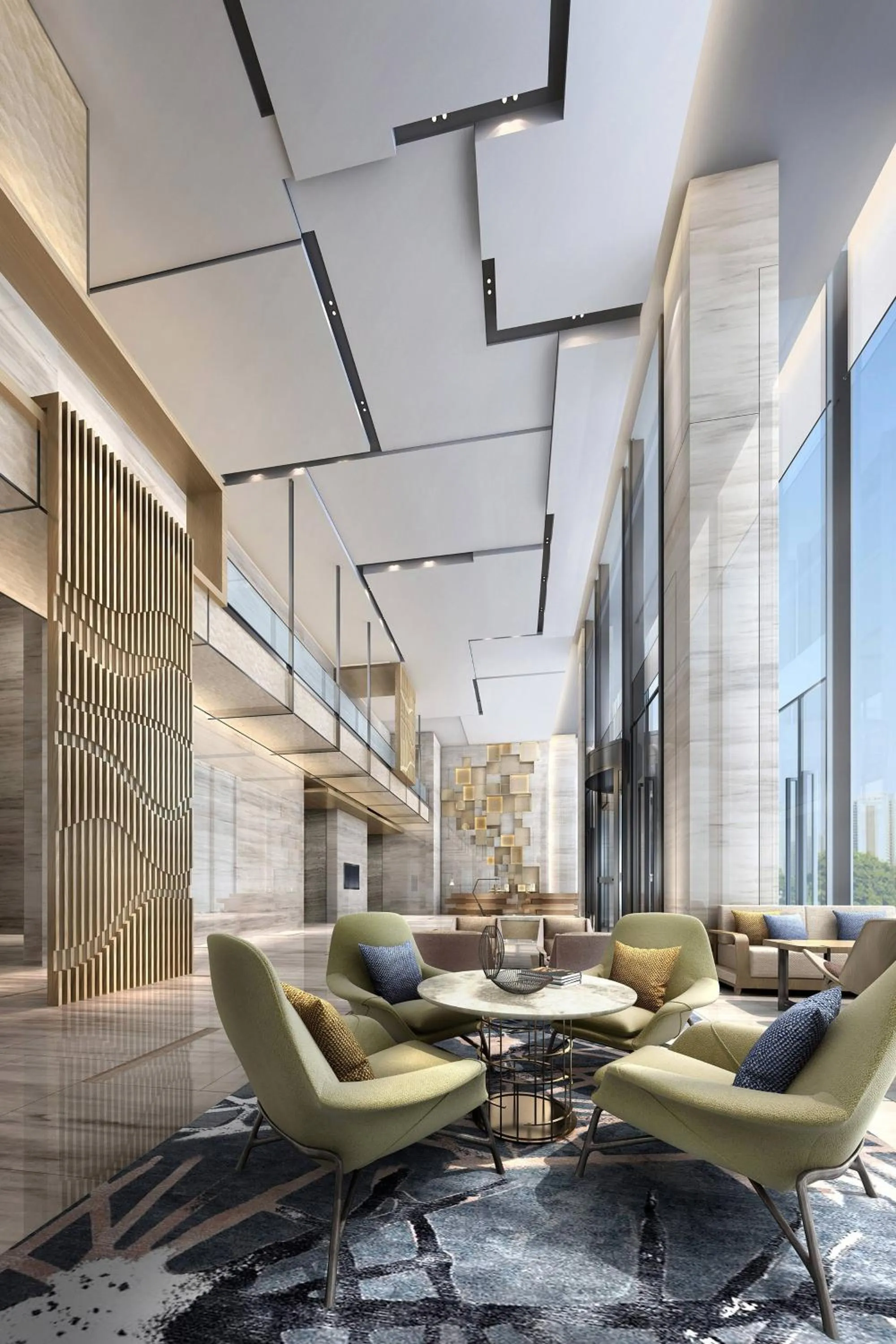 Lounge or bar in Courtyard by Marriott Shenzhen Bay