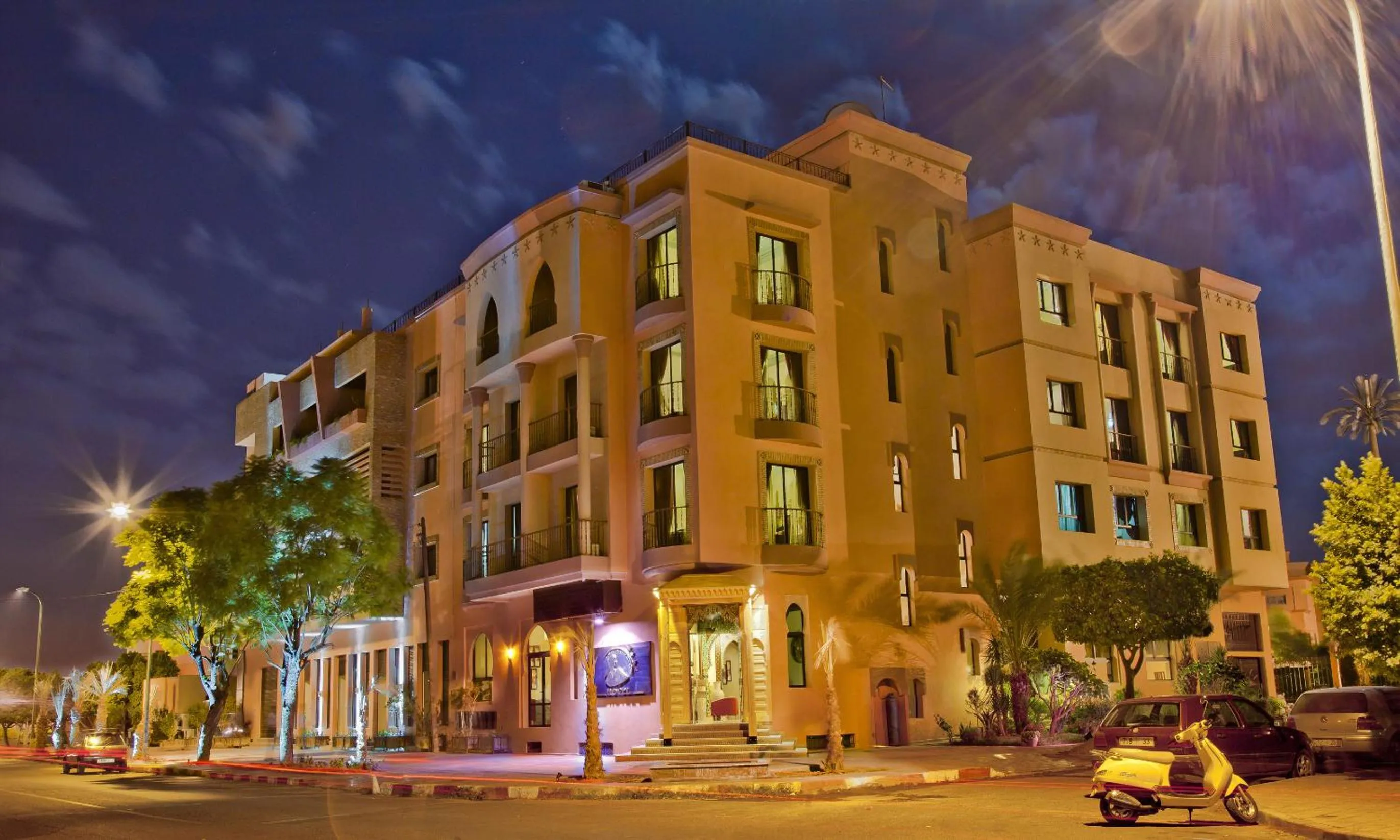Facade/entrance in Hotel Lawrence d'Arabie