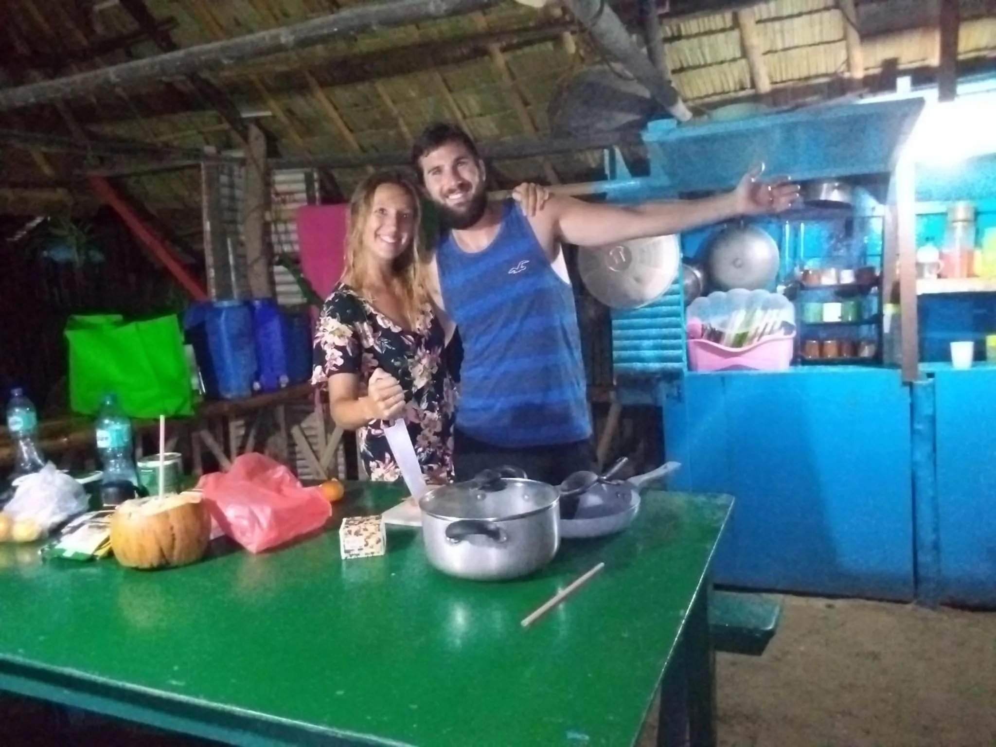 Kitchen or kitchenette in SHALOM CAMP