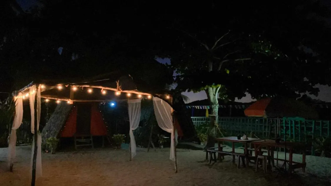 Inner courtyard view in SHALOM CAMP