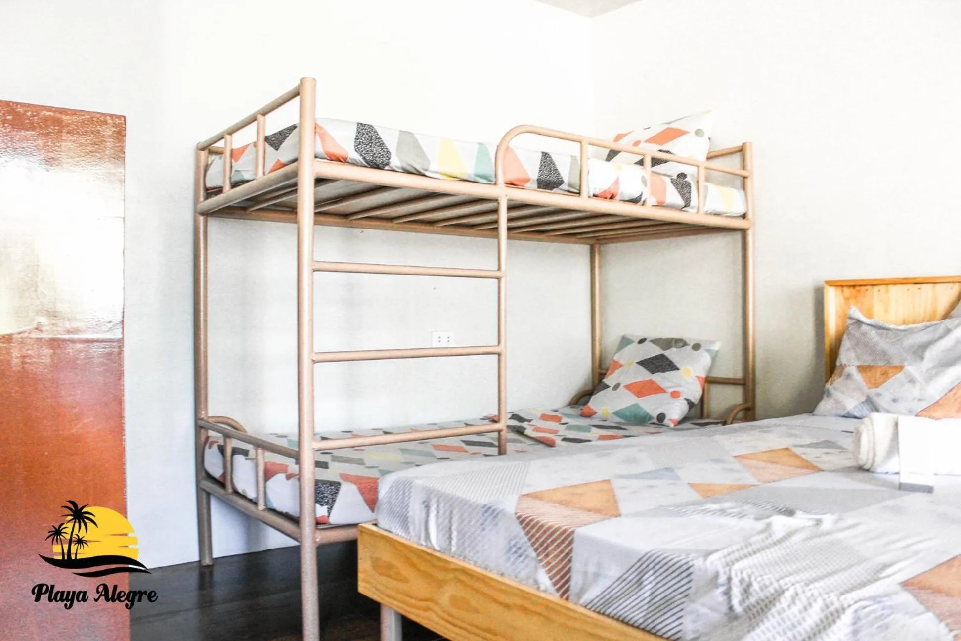 Bed in Playa Alegre Beach Resort & Restaurant