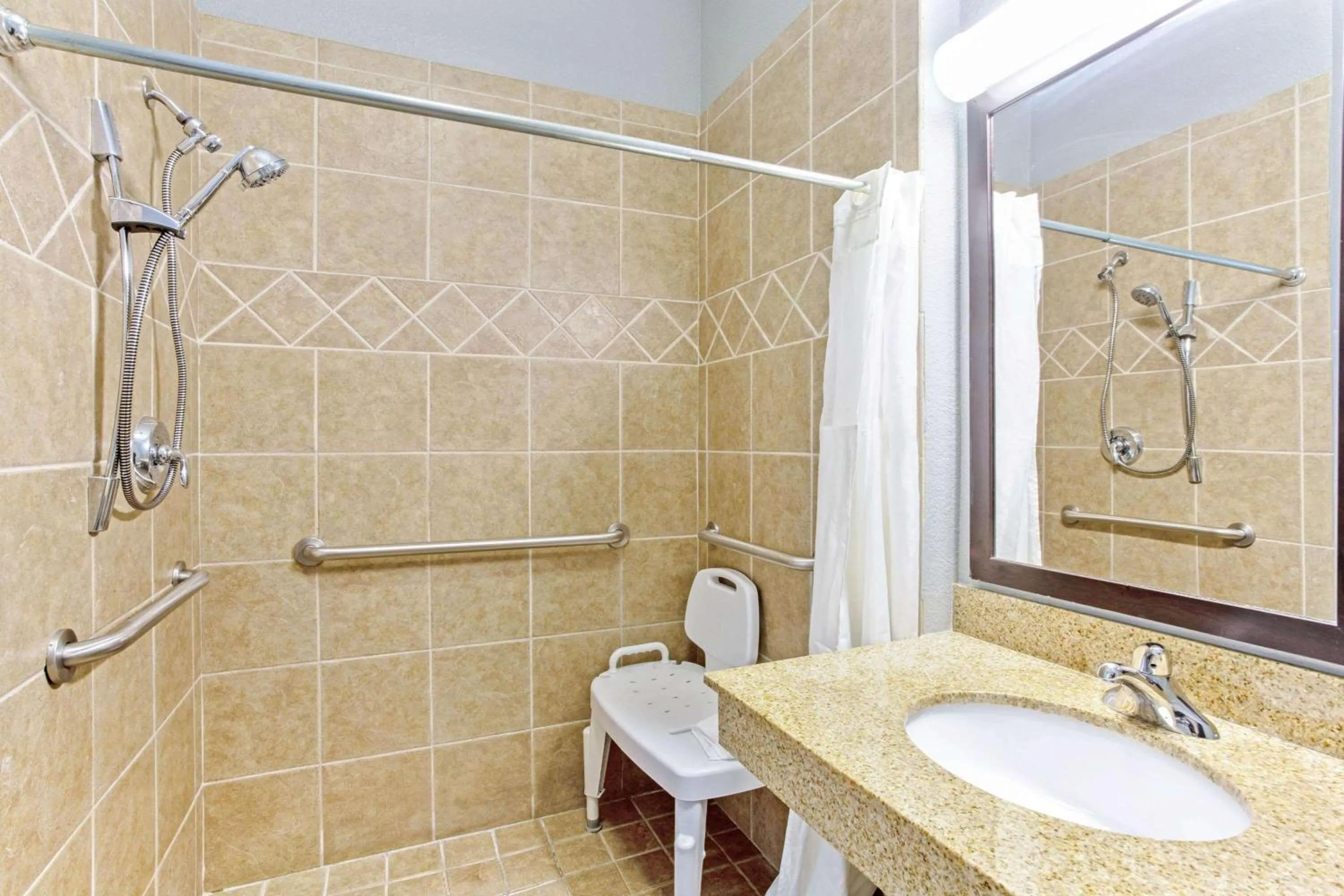 Shower in Stay Express Inn & Suites - Mobile, AL