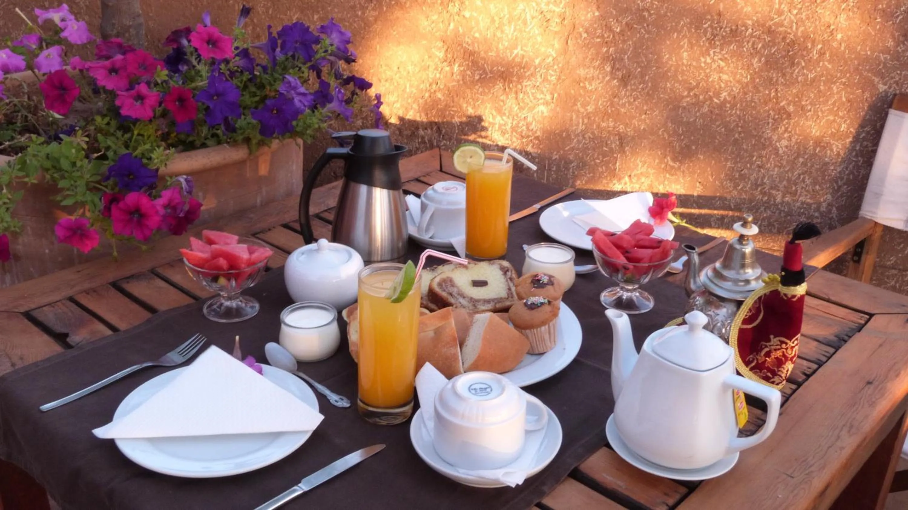 Restaurant/places to eat in Riad Al Ksar & Spa