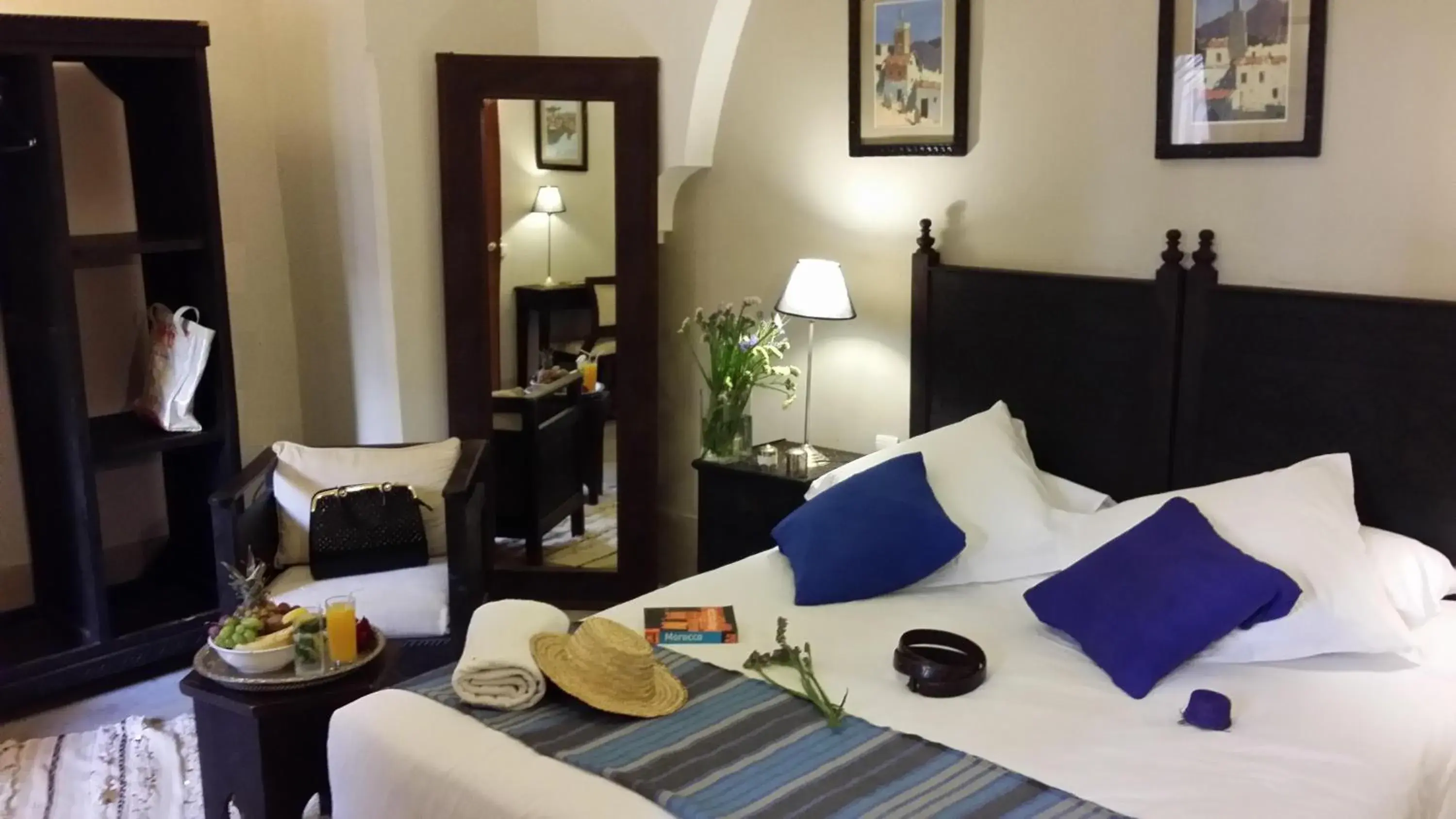 Bedroom, Bed in Riad Al Ksar & Spa Bedroom, Bed in Riad Al Ksar & Spa