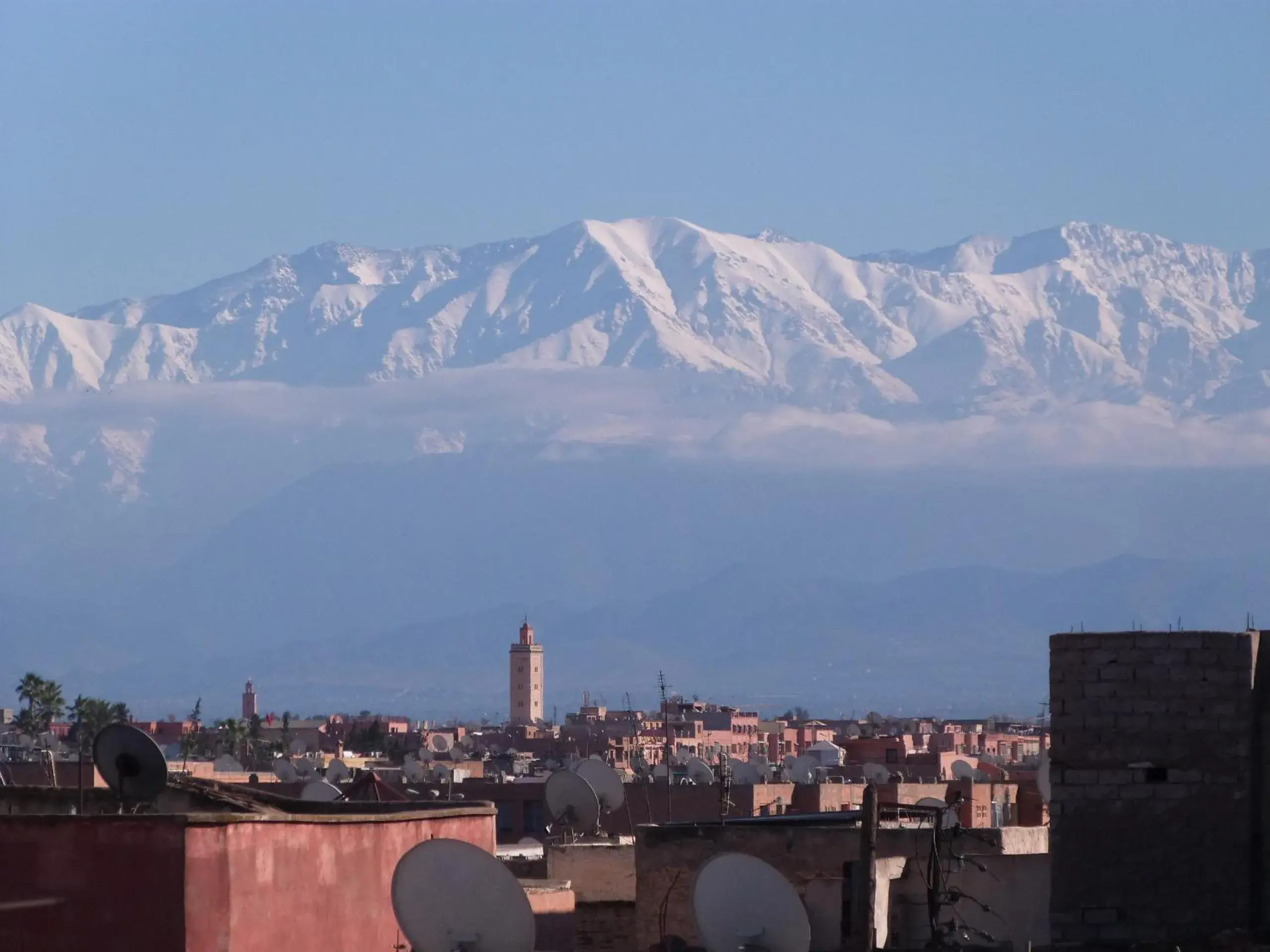 City view in Riad Al Ksar & Spa City view in Riad Al Ksar & Spa