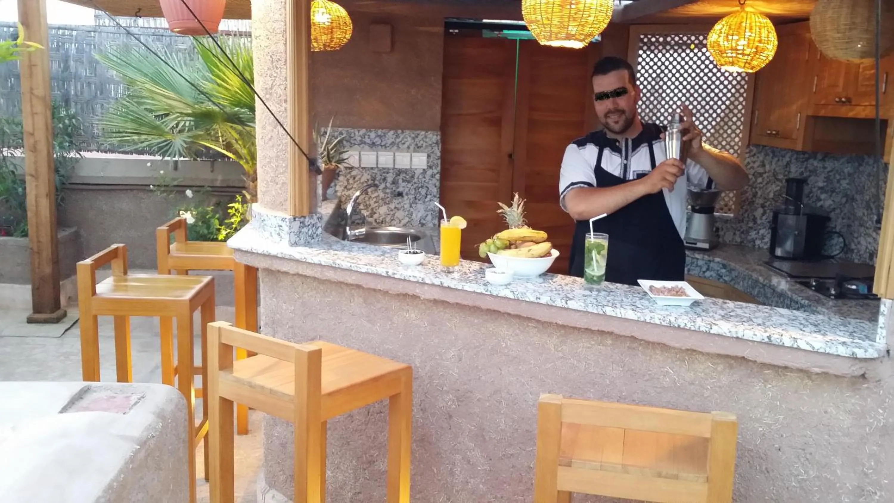 Patio in Riad Al Ksar & Spa