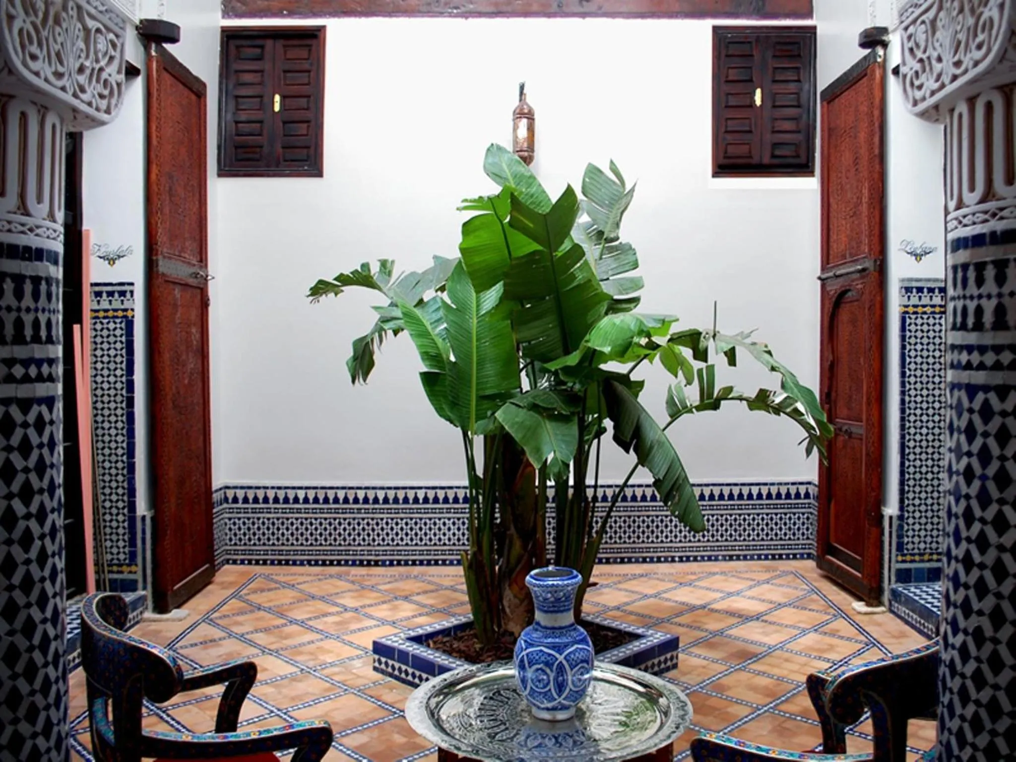 Decorative detail in Algilà Fes Riad Medina Charme Hotel