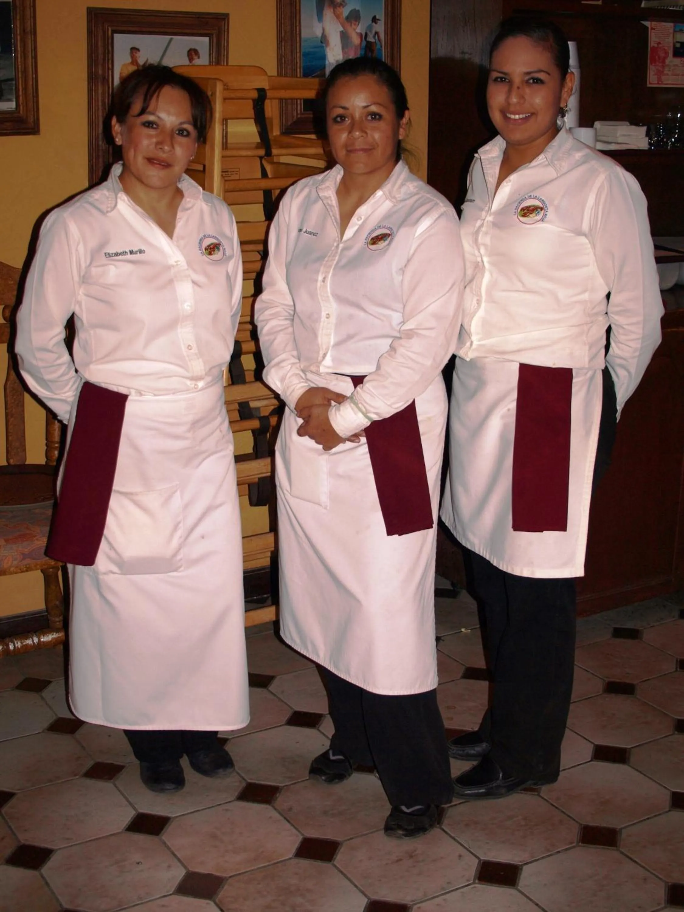 Staff in Hotel La Hacienda de la Langosta Roja