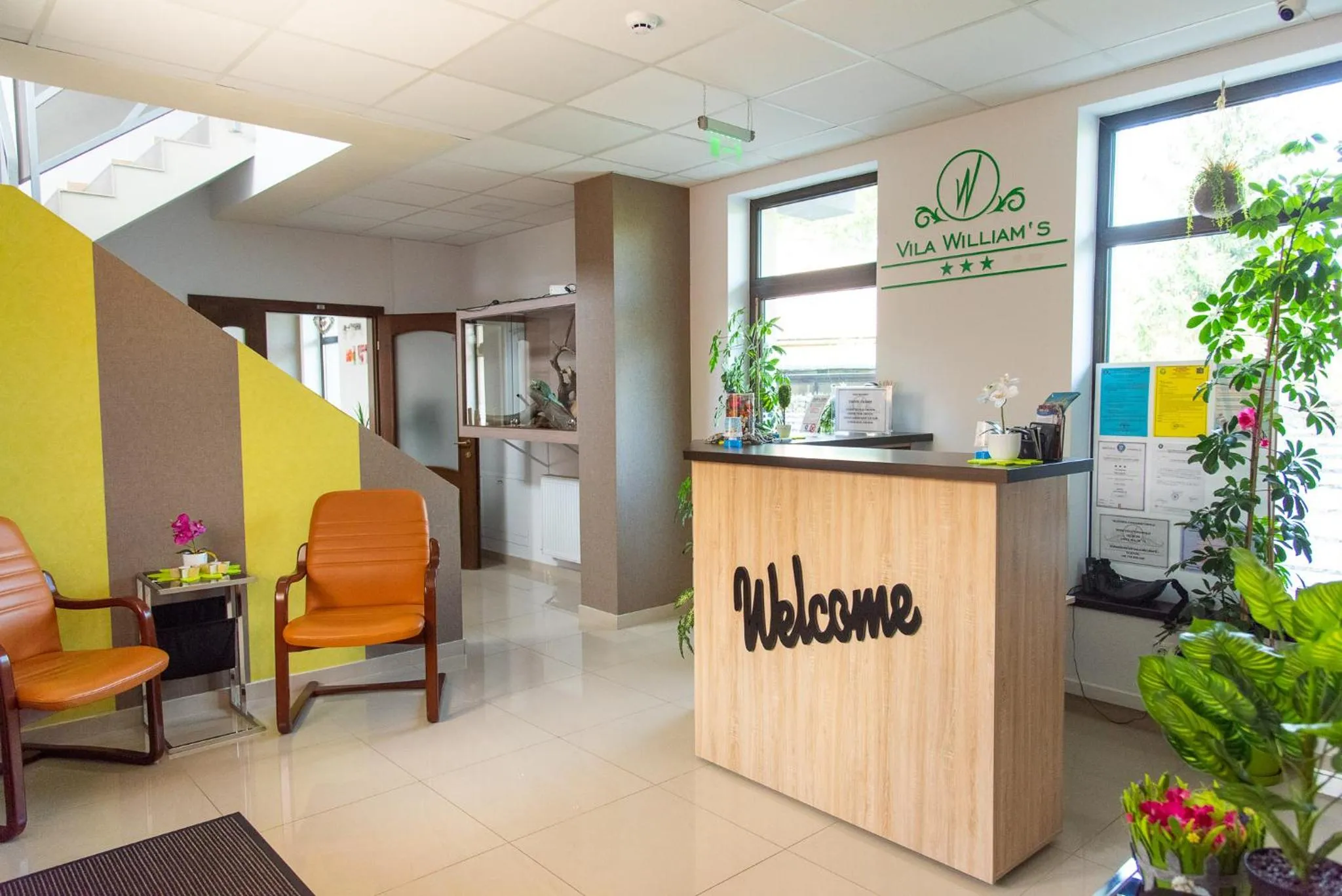 Lobby or reception in Vila William’s