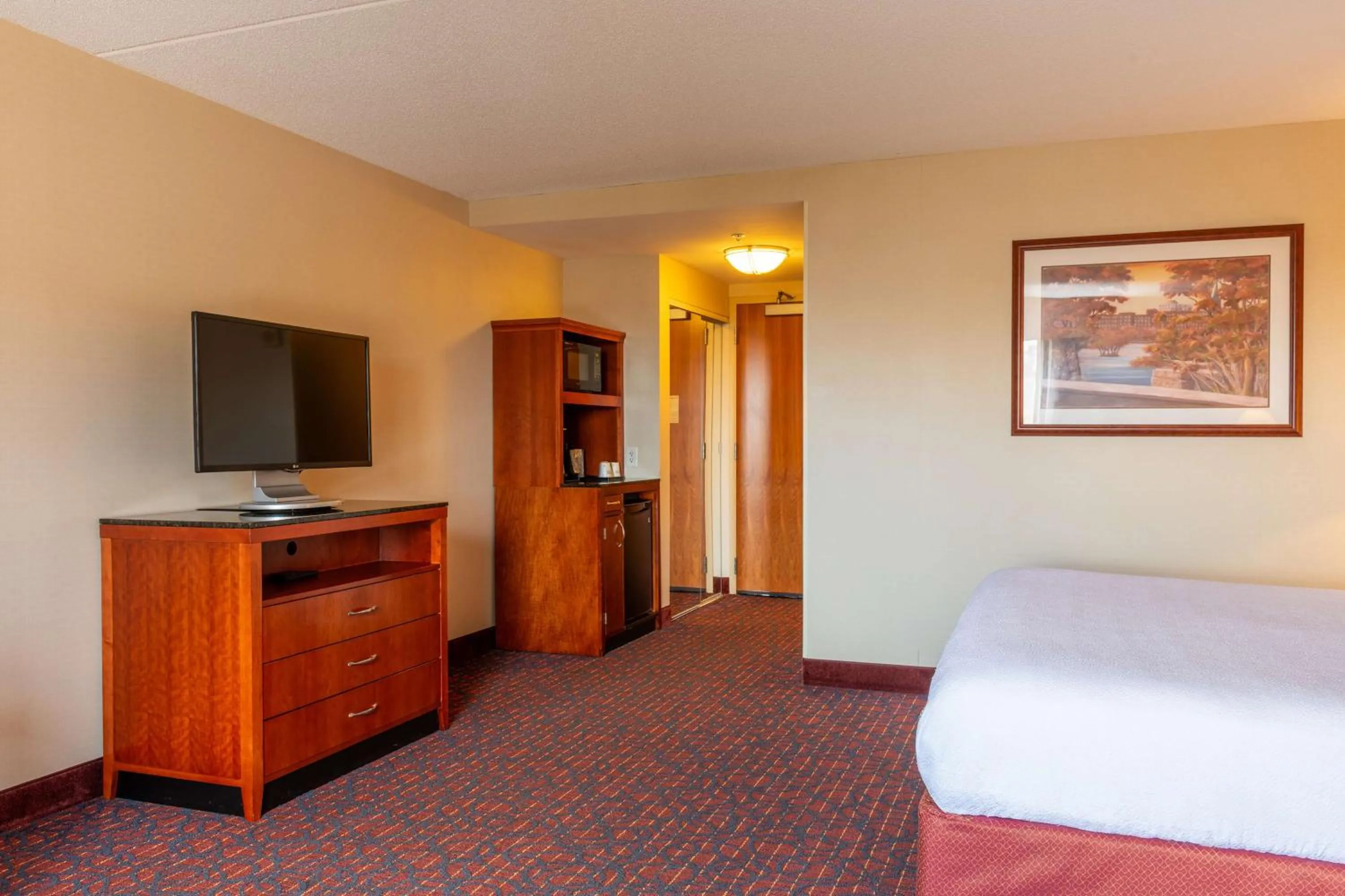 Bedroom, Bed in Hilton Garden Inn Manchester Downtown