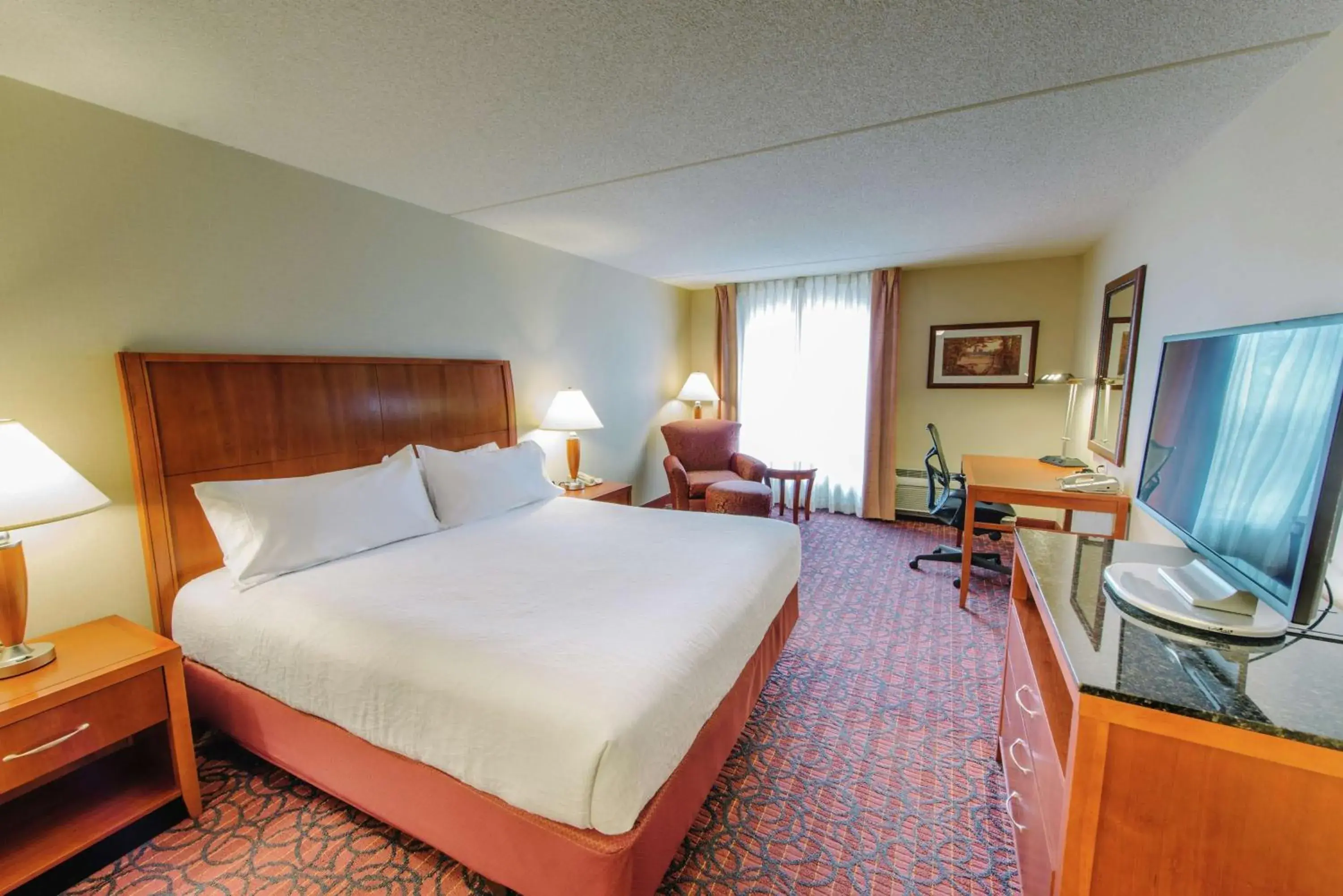 King Room with View in Hilton Garden Inn Manchester Downtown King Room with View in Hilton Garden Inn Manchester Downtown