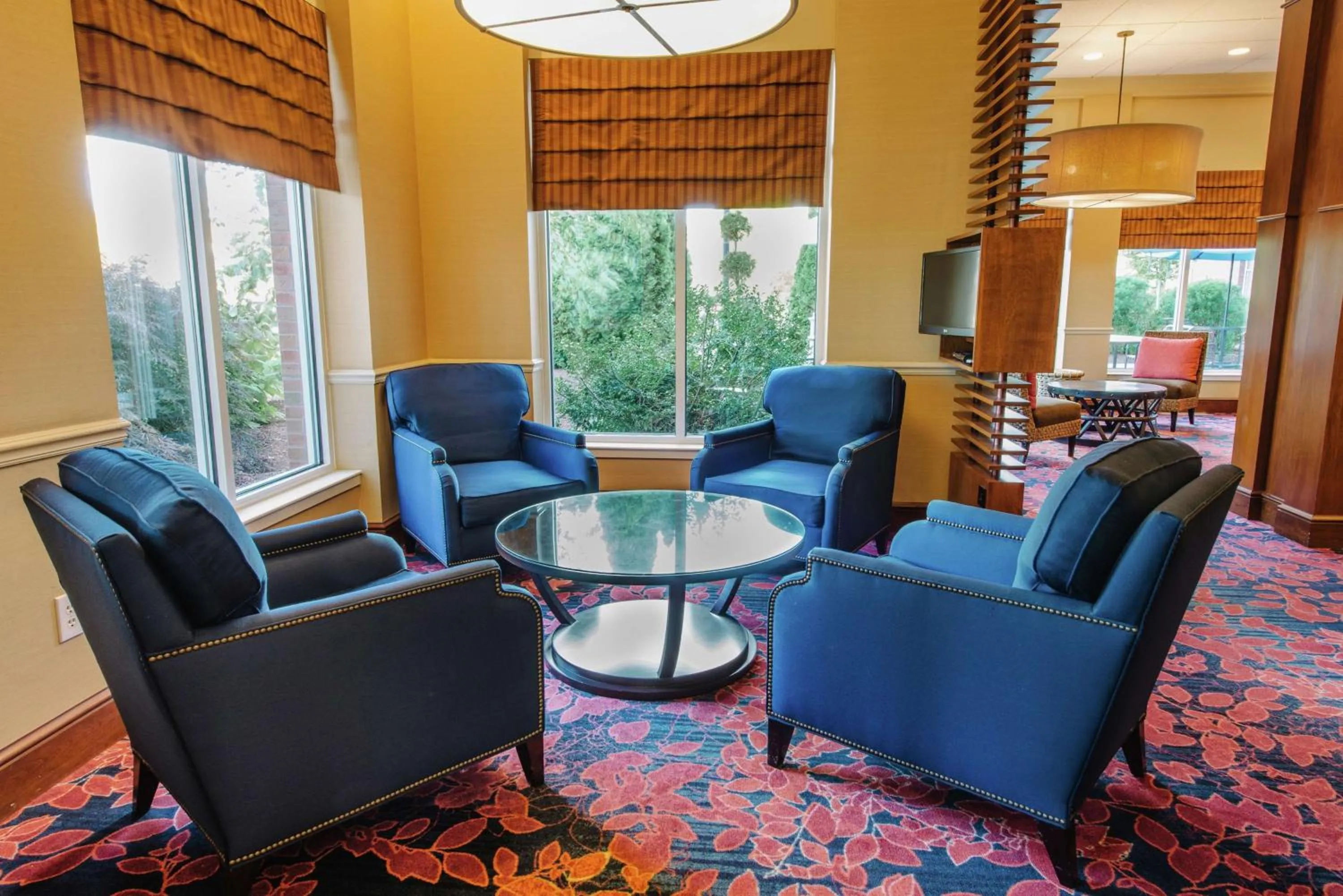 Lobby or reception in Hilton Garden Inn Manchester Downtown