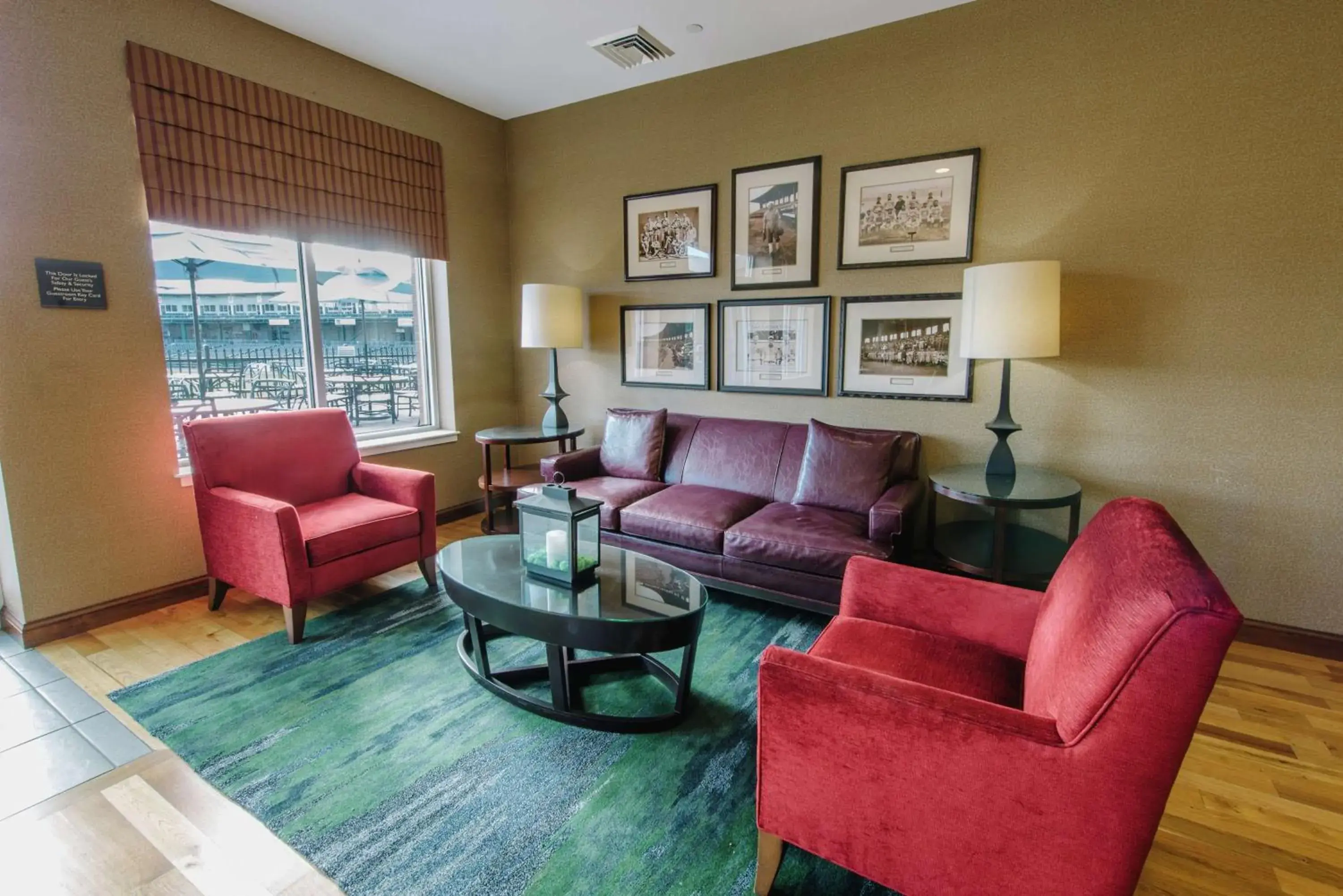 Lobby or reception in Hilton Garden Inn Manchester Downtown Lobby or reception in Hilton Garden Inn Manchester Downtown