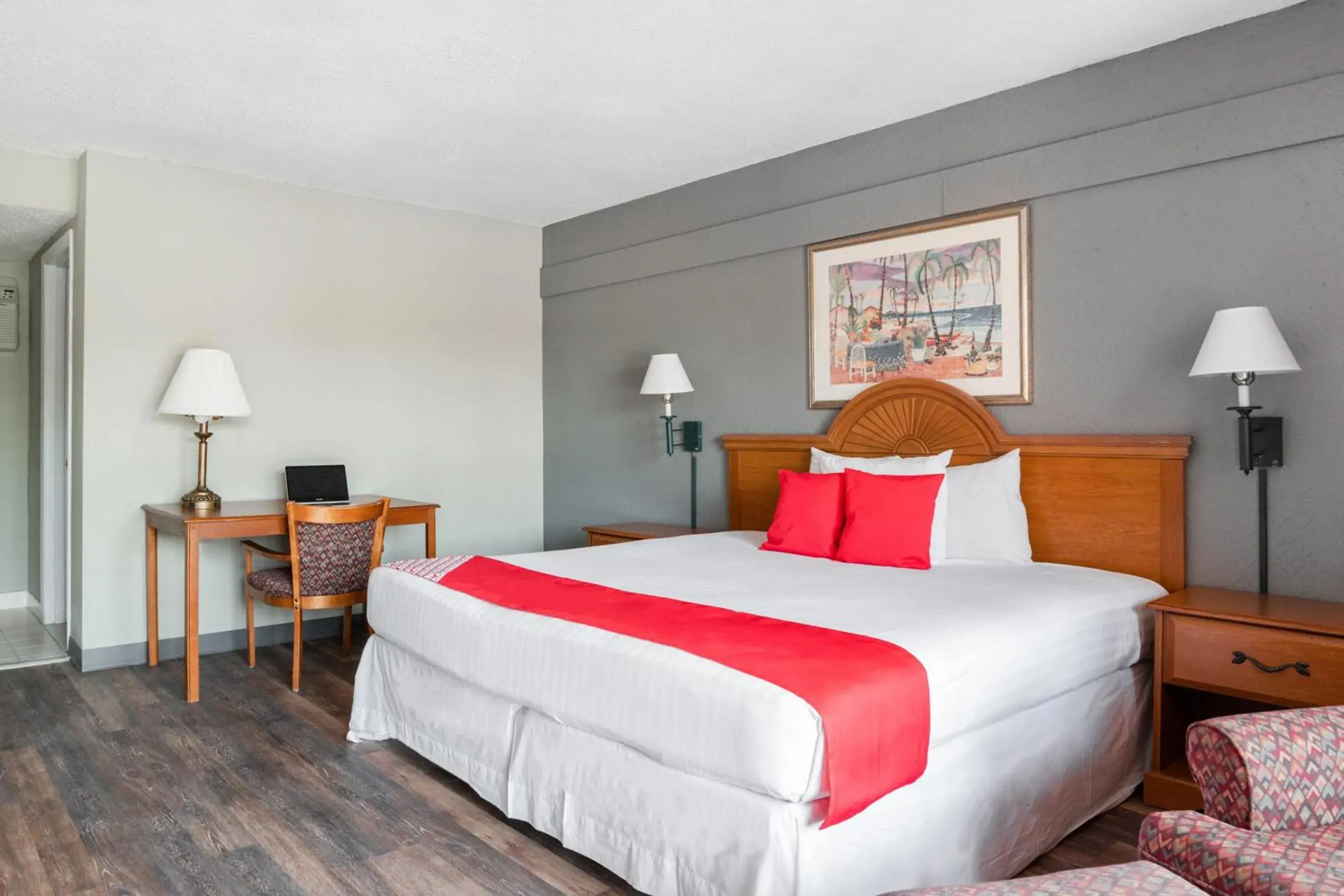 Bedroom, Bed in OYO Hotel Mustang Silver Spring FL Bedroom, Bed in OYO Hotel Mustang Silver Spring FL