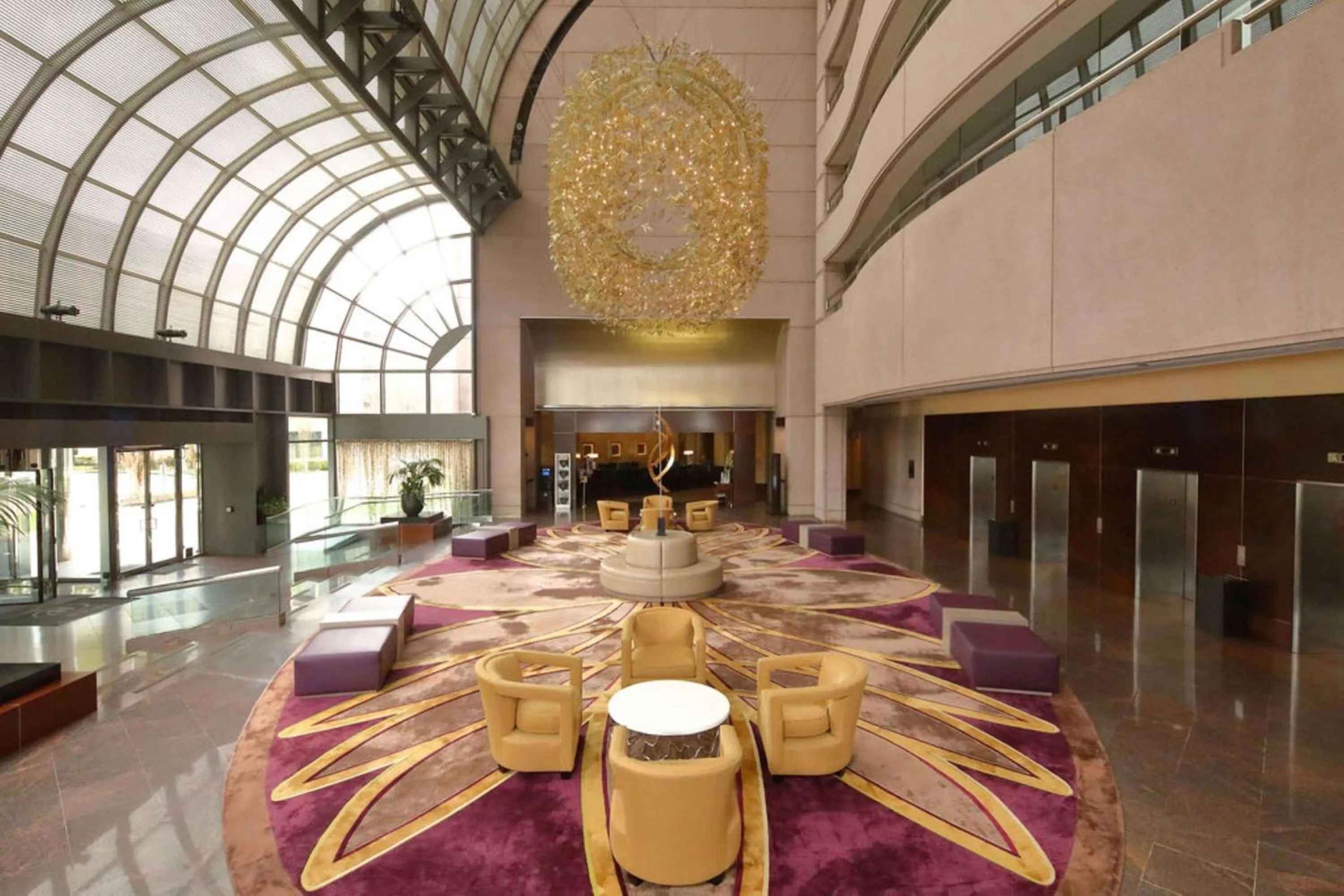 Lobby or reception in Hilton Houston Post Oak by the Galleria