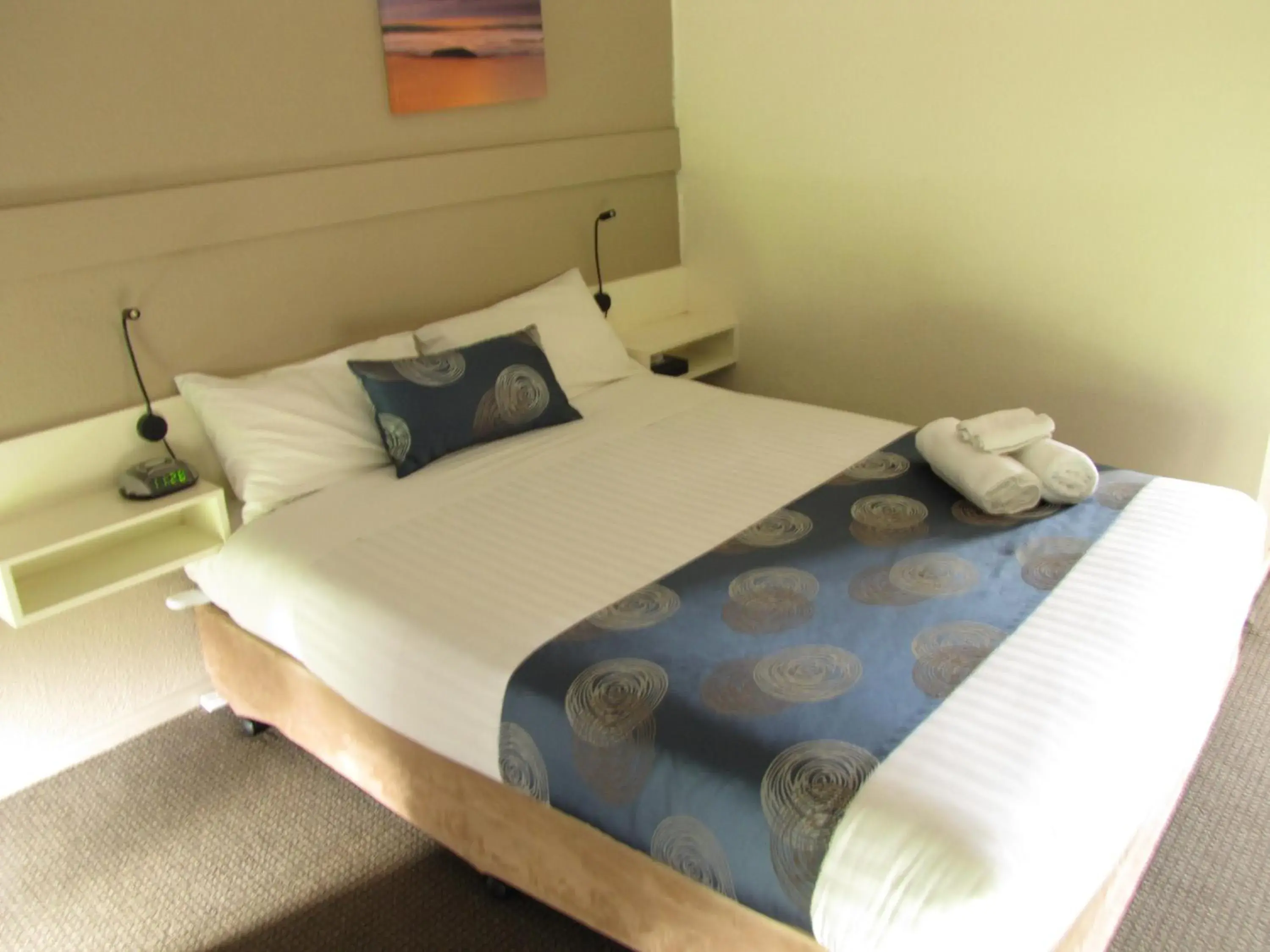 Bed in Motel Traralgon Bed in Motel Traralgon