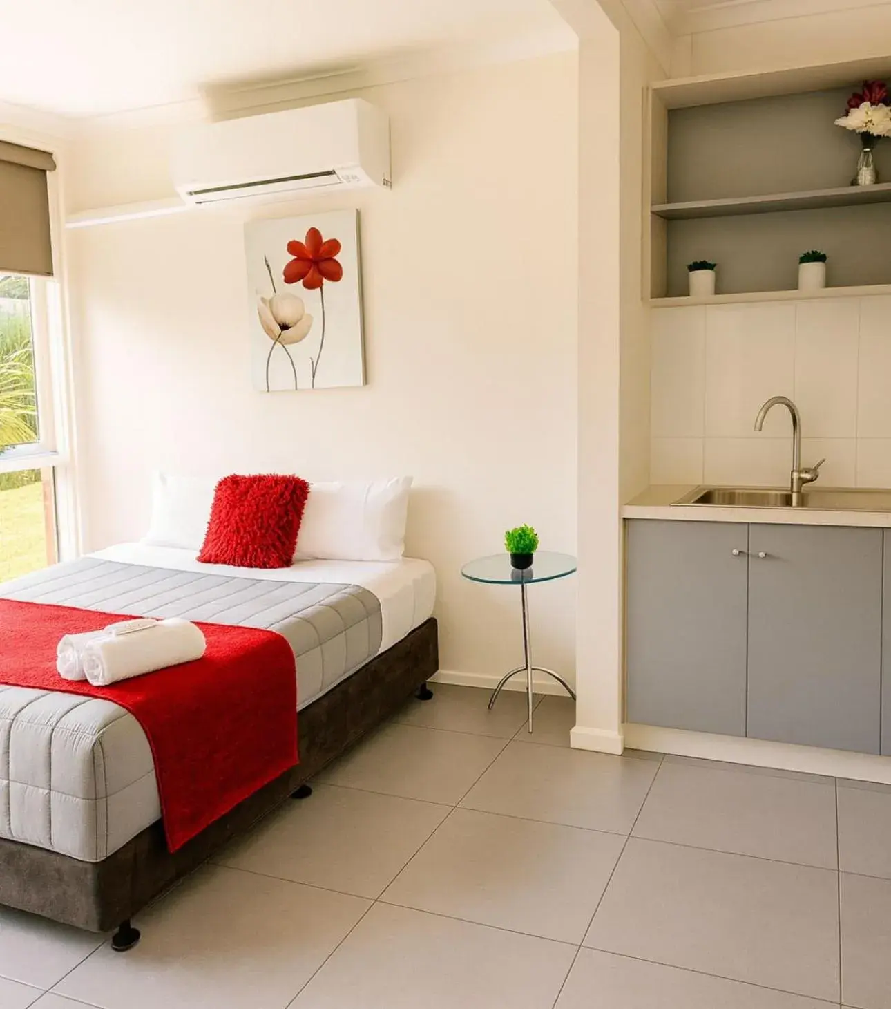 Bed in Motel Traralgon Bed in Motel Traralgon