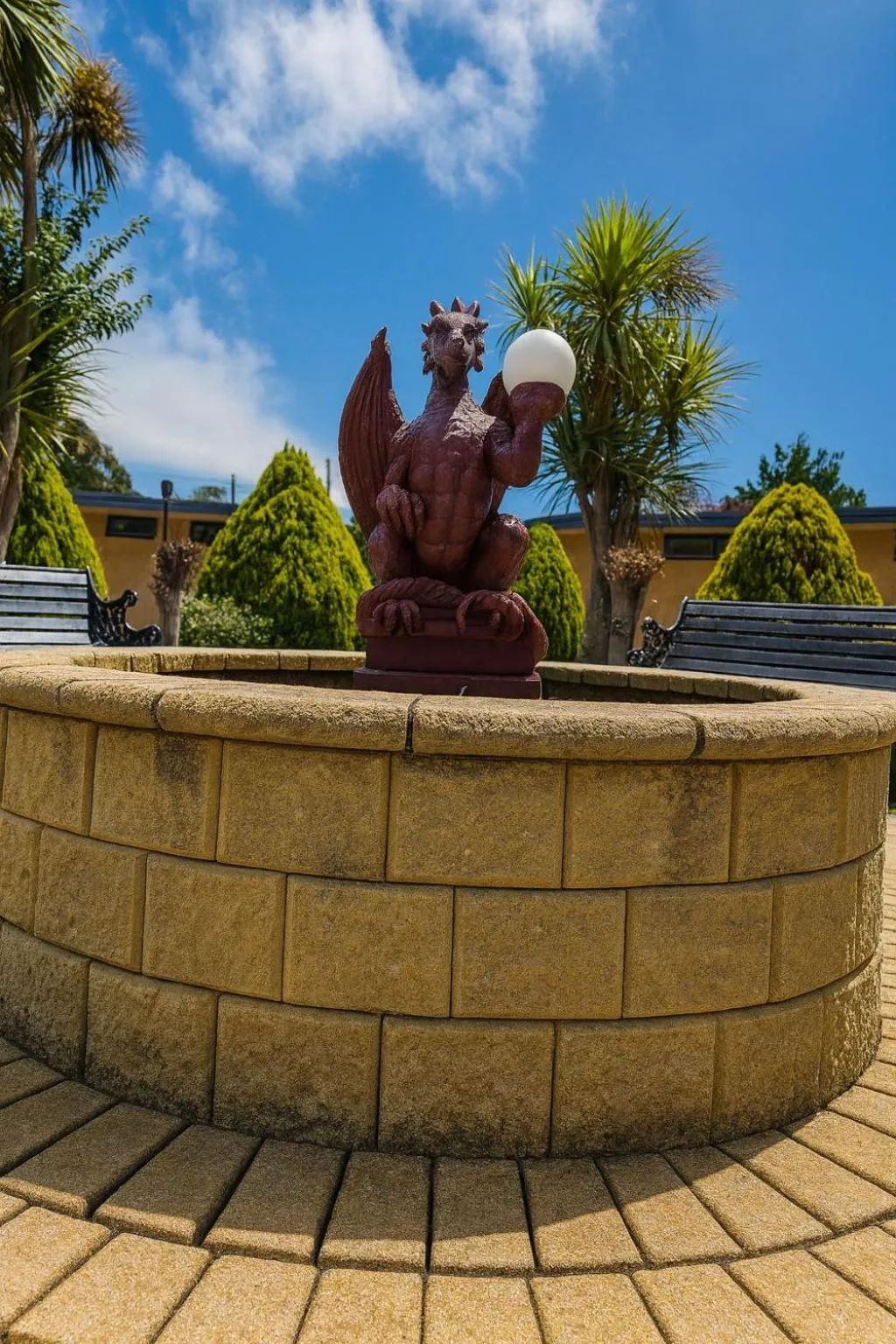 Garden in Motel Traralgon