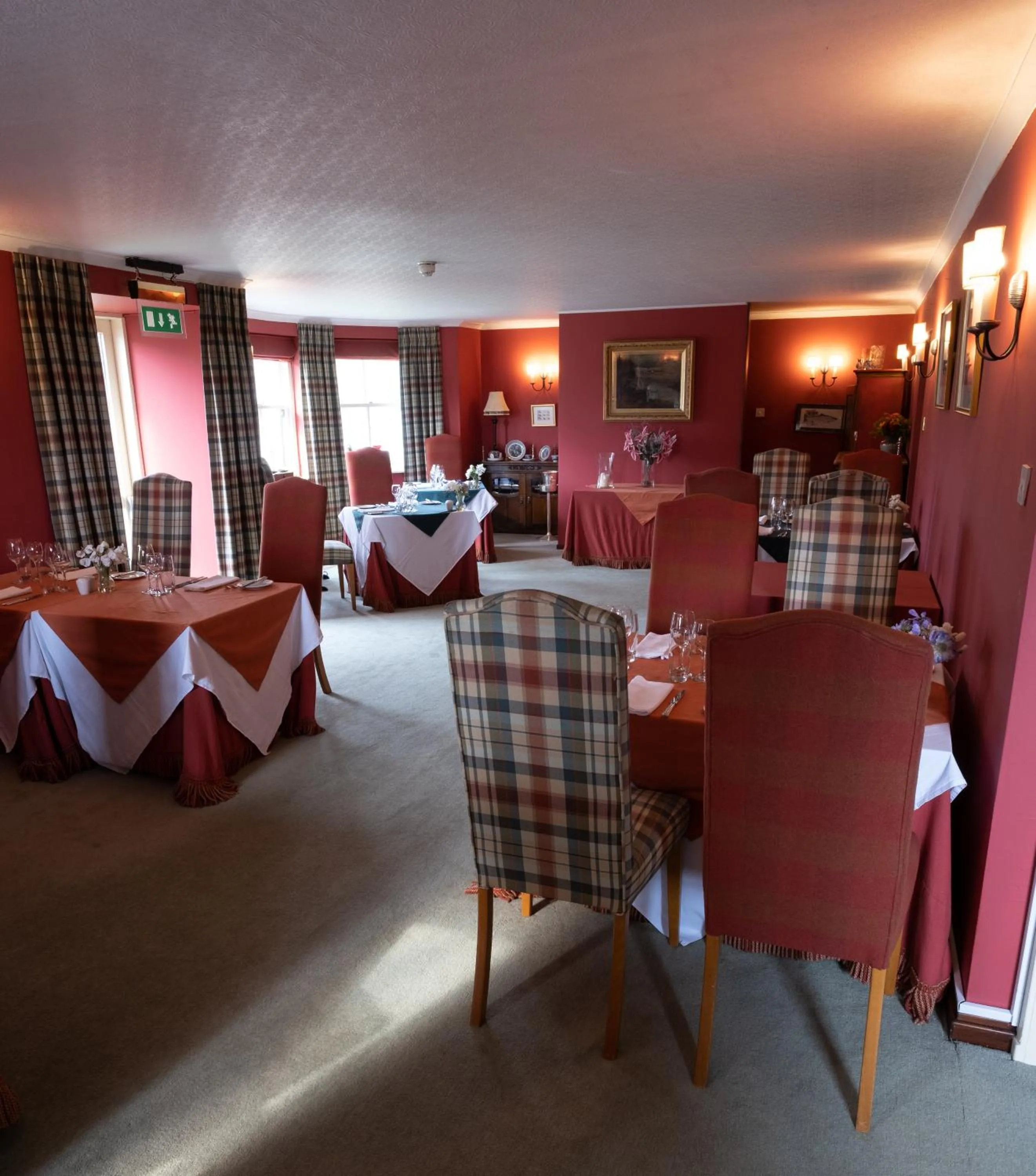 Bed in Altnaharra Hotel