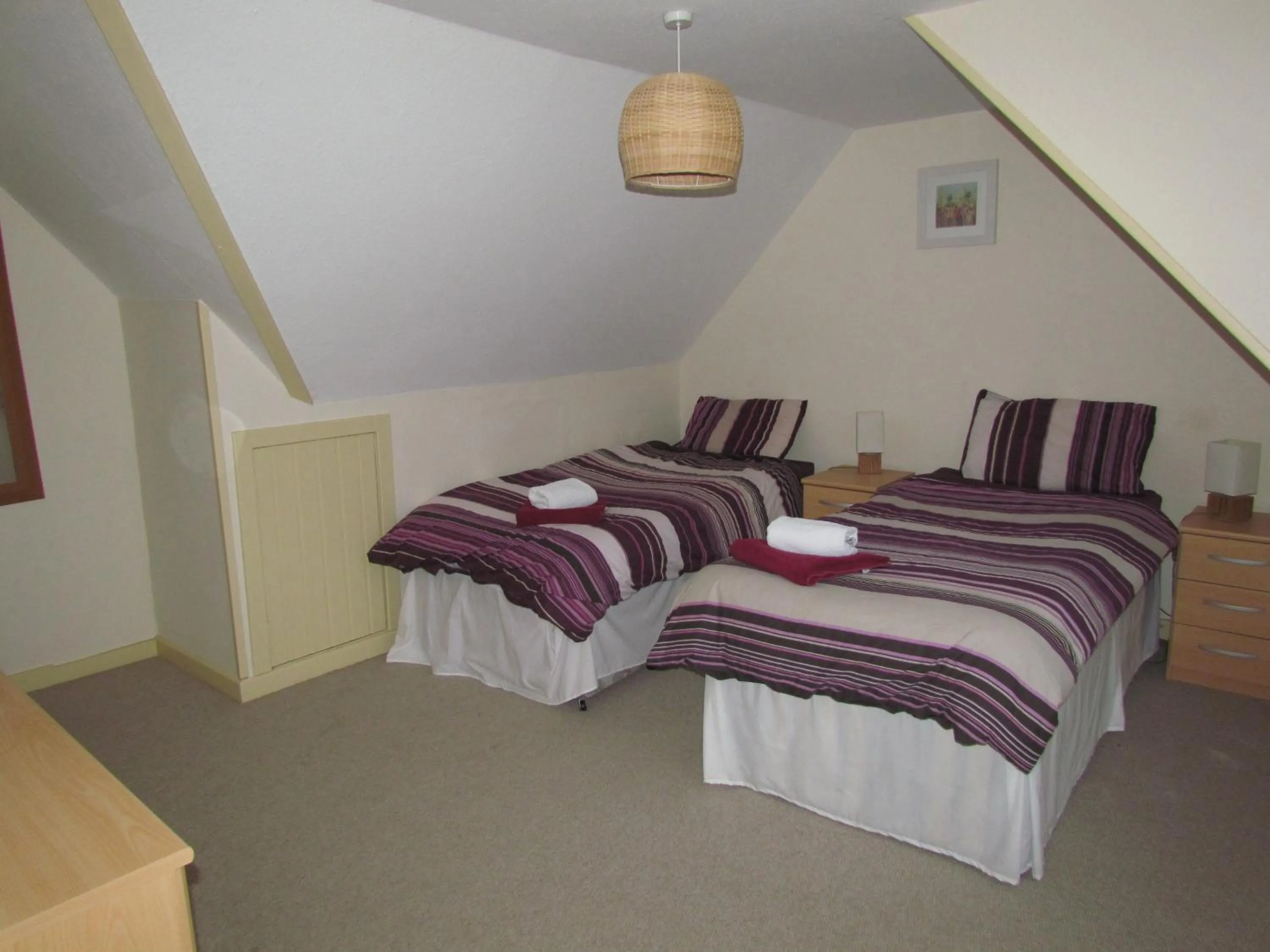 Bed in Altnaharra Hotel