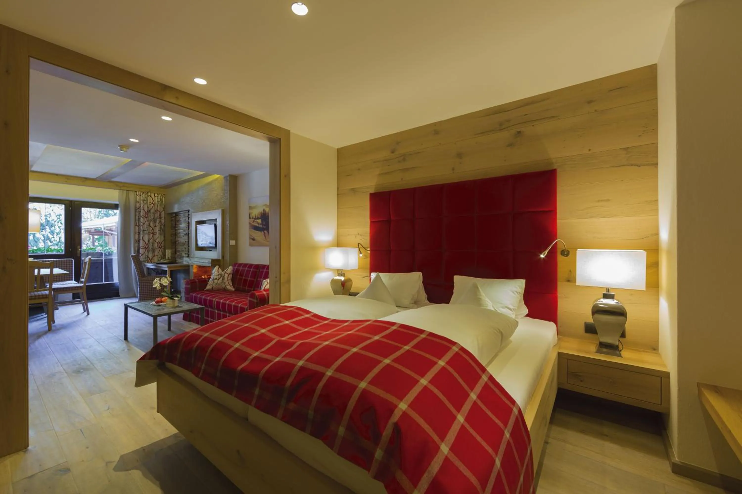 Bed in Alpbacherhof Mountain & Spa Resort